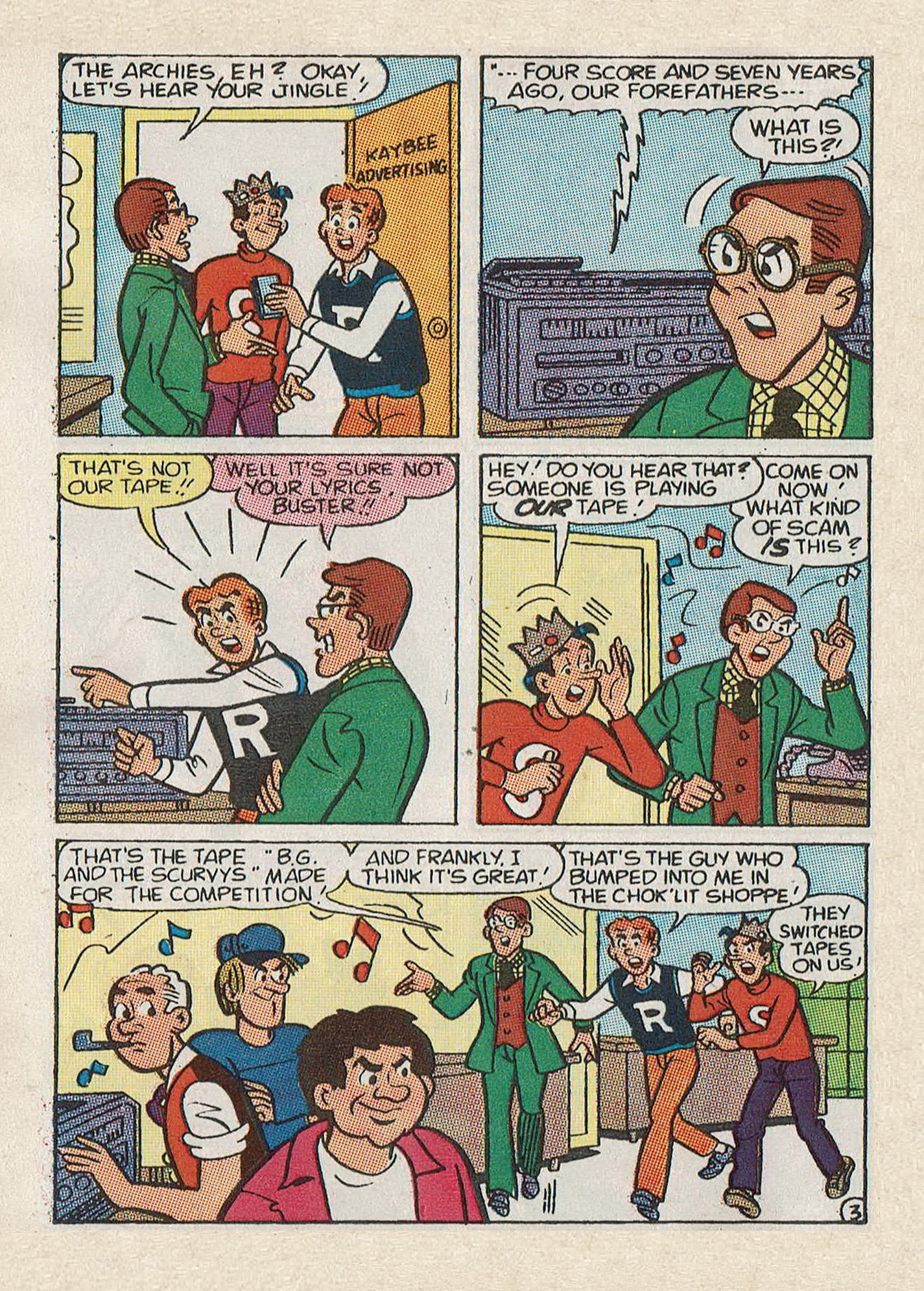 Read online Jughead Jones Comics Digest comic -  Issue #60 - 118