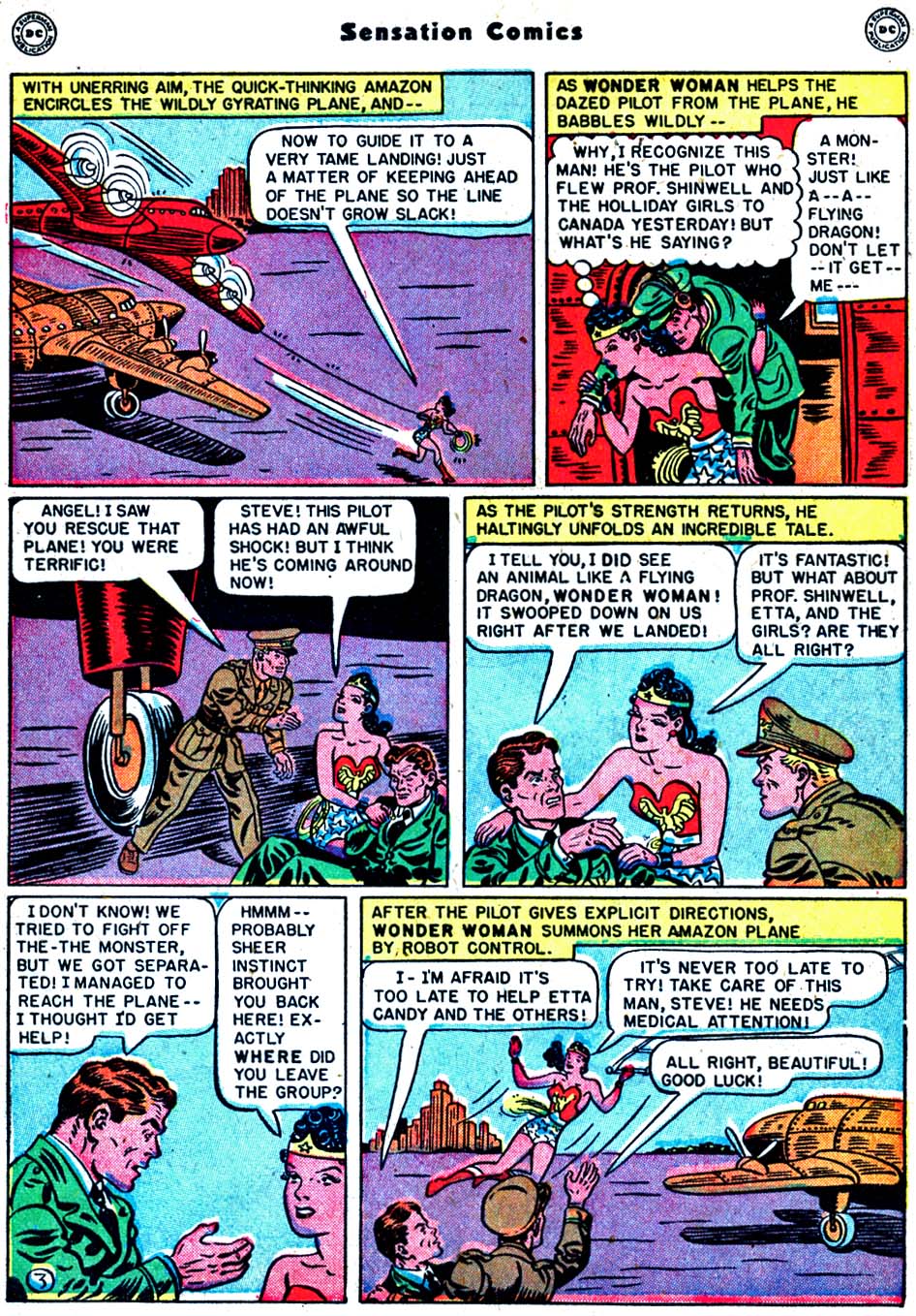 Read online Sensation (Mystery) Comics comic -  Issue #91 - 5