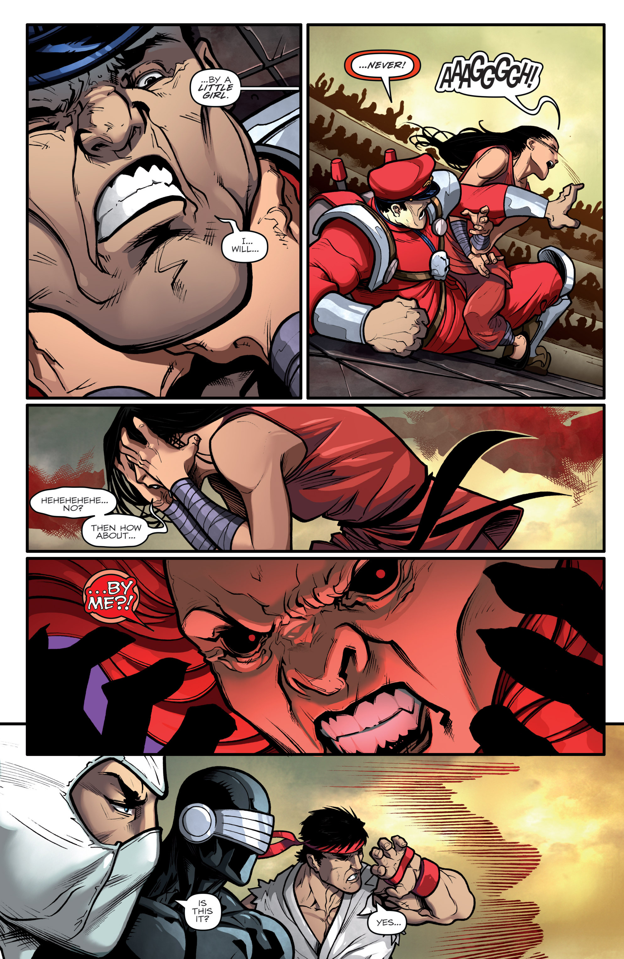 Read online Street Fighter X G.I. Joe comic -  Issue #5 - 7
