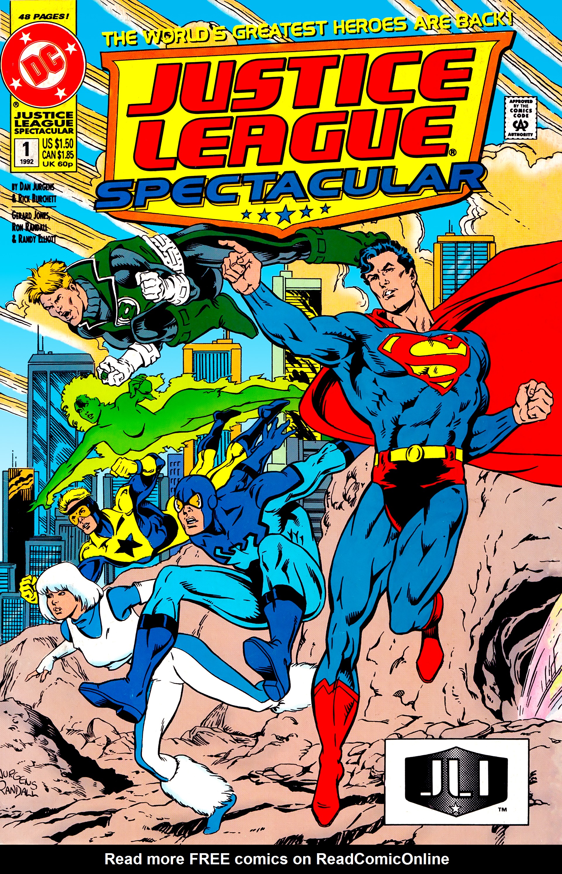 Read online Justice League Spectacular comic -  Issue # Full - 1