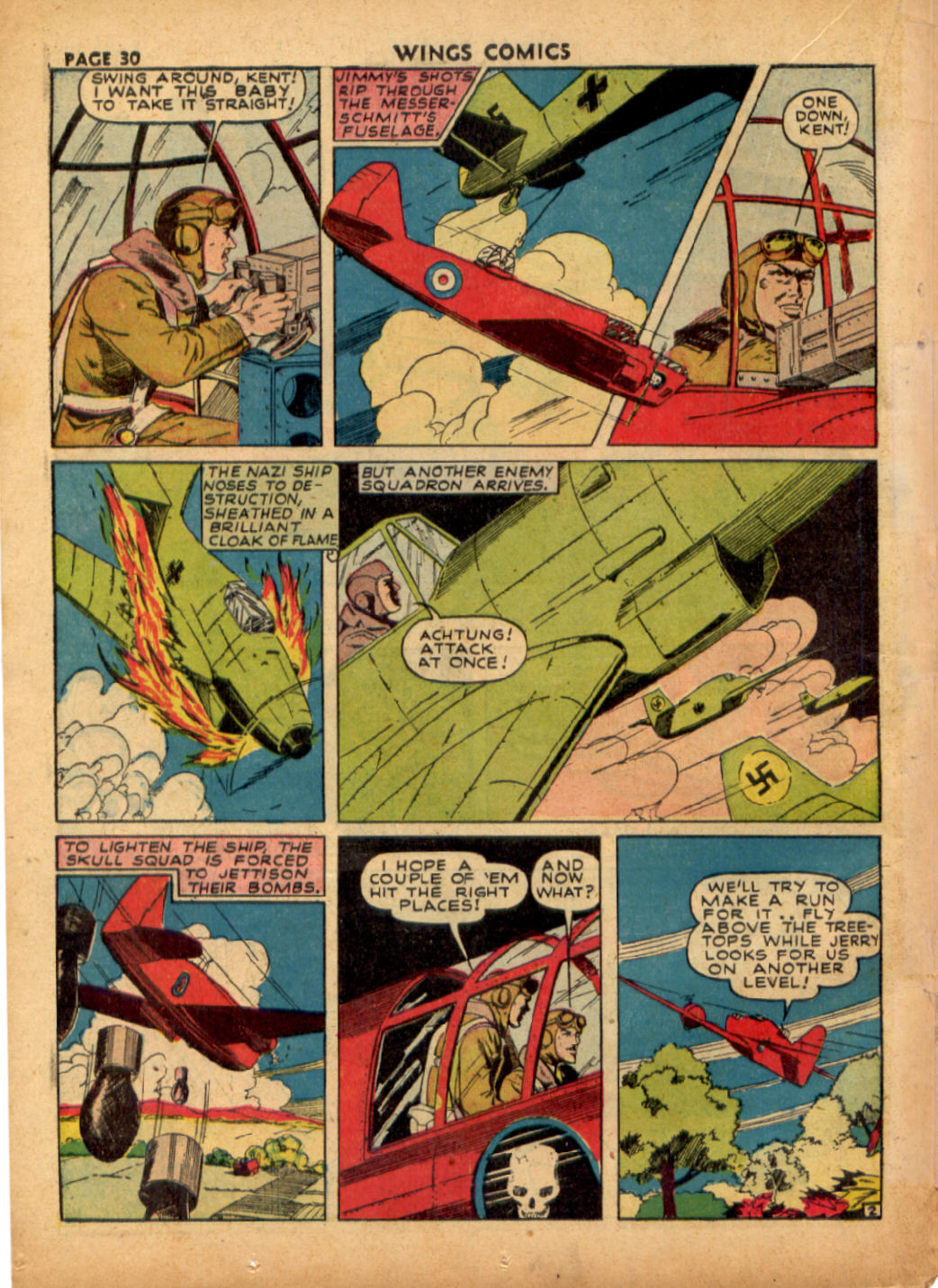 Read online Wings Comics comic -  Issue #16 - 32