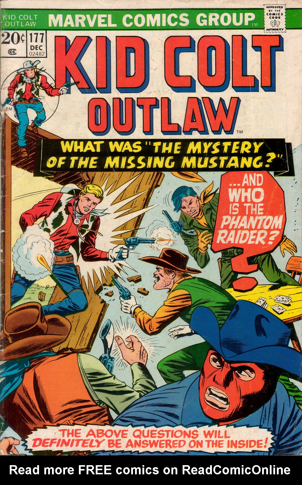 Read online Kid Colt Outlaw comic -  Issue #177 - 1