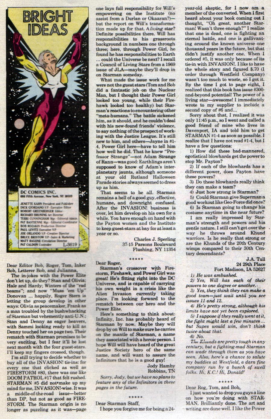 Read online Starman (1988) comic -  Issue #9 - 24