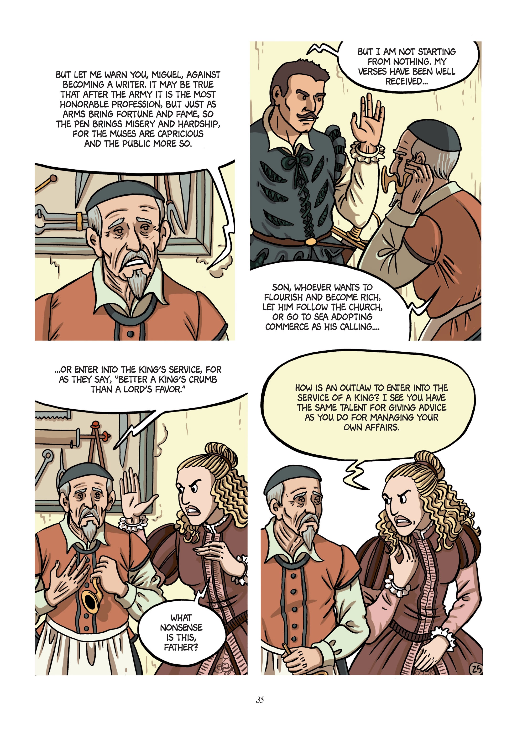 Read online Cervantes comic -  Issue # TPB 1 - 34