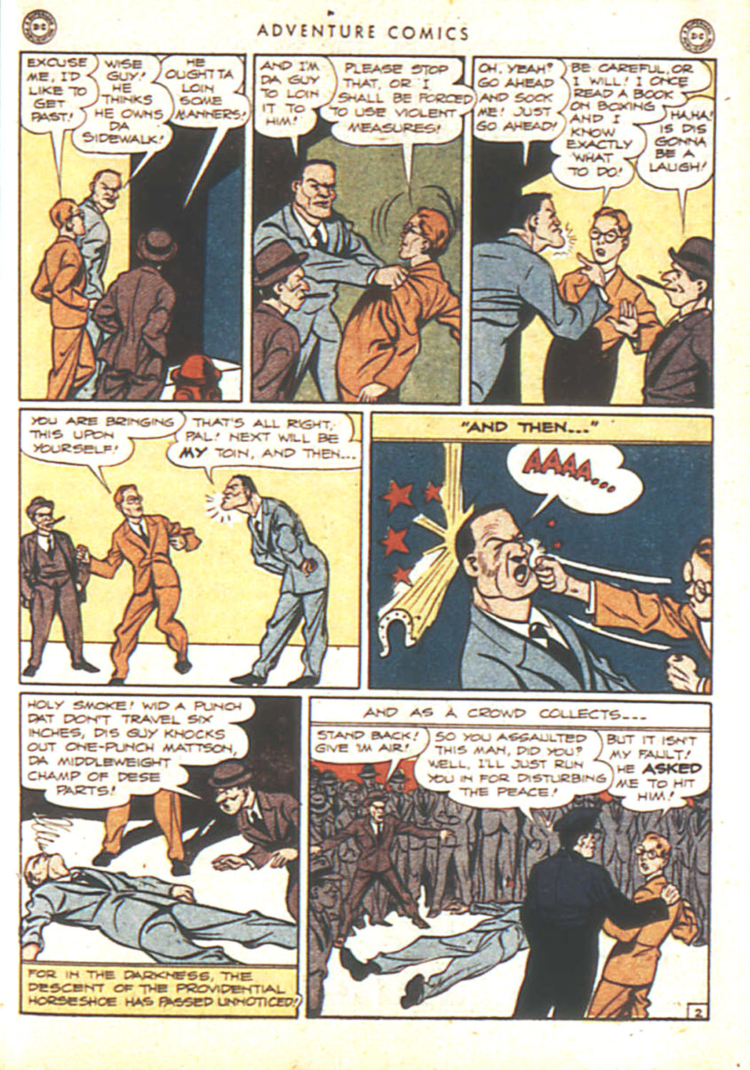 Read online Adventure Comics (1938) comic -  Issue #92 - 19
