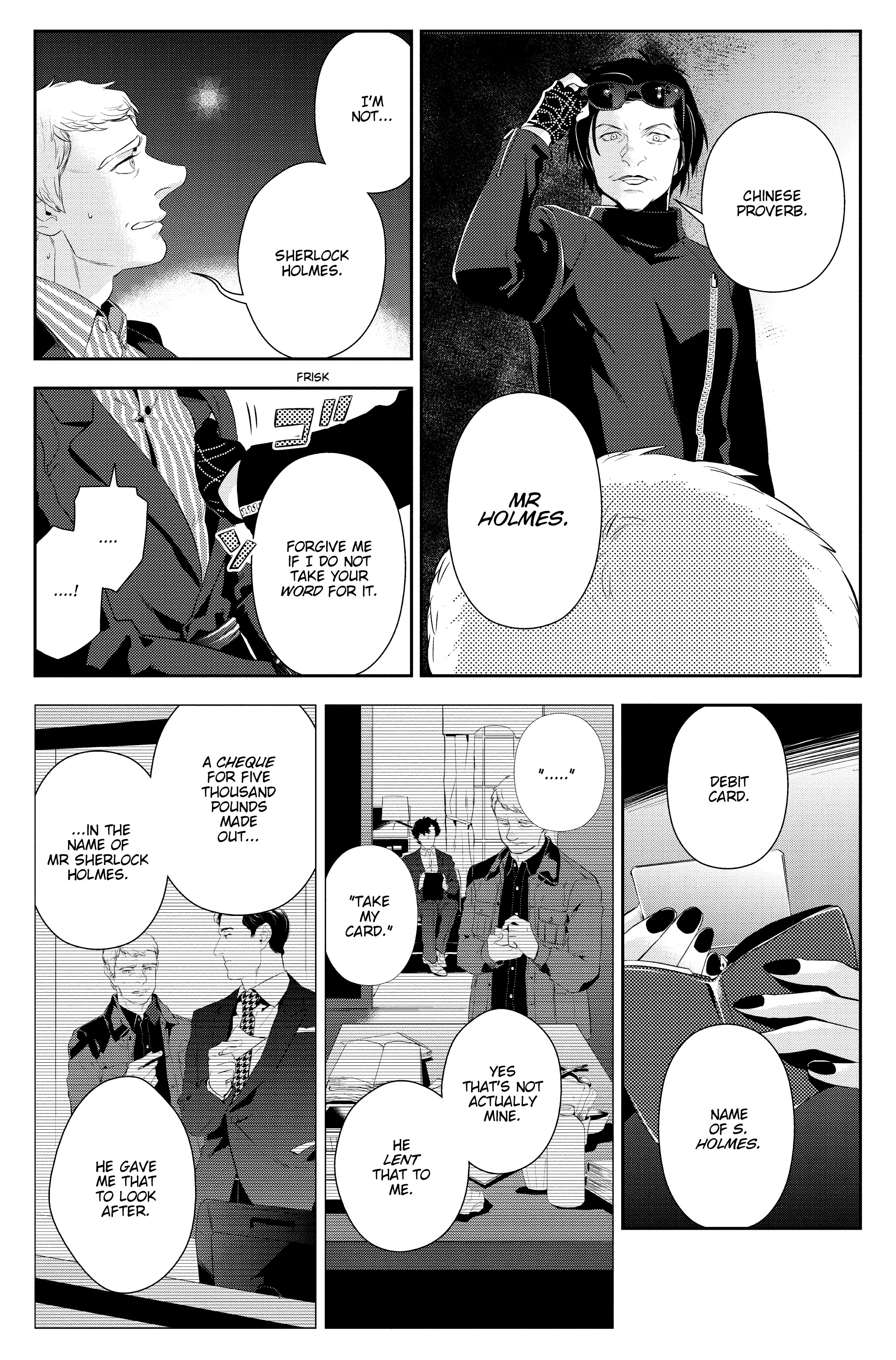 Read online Sherlock: The Blind Banker comic -  Issue #6 - 6