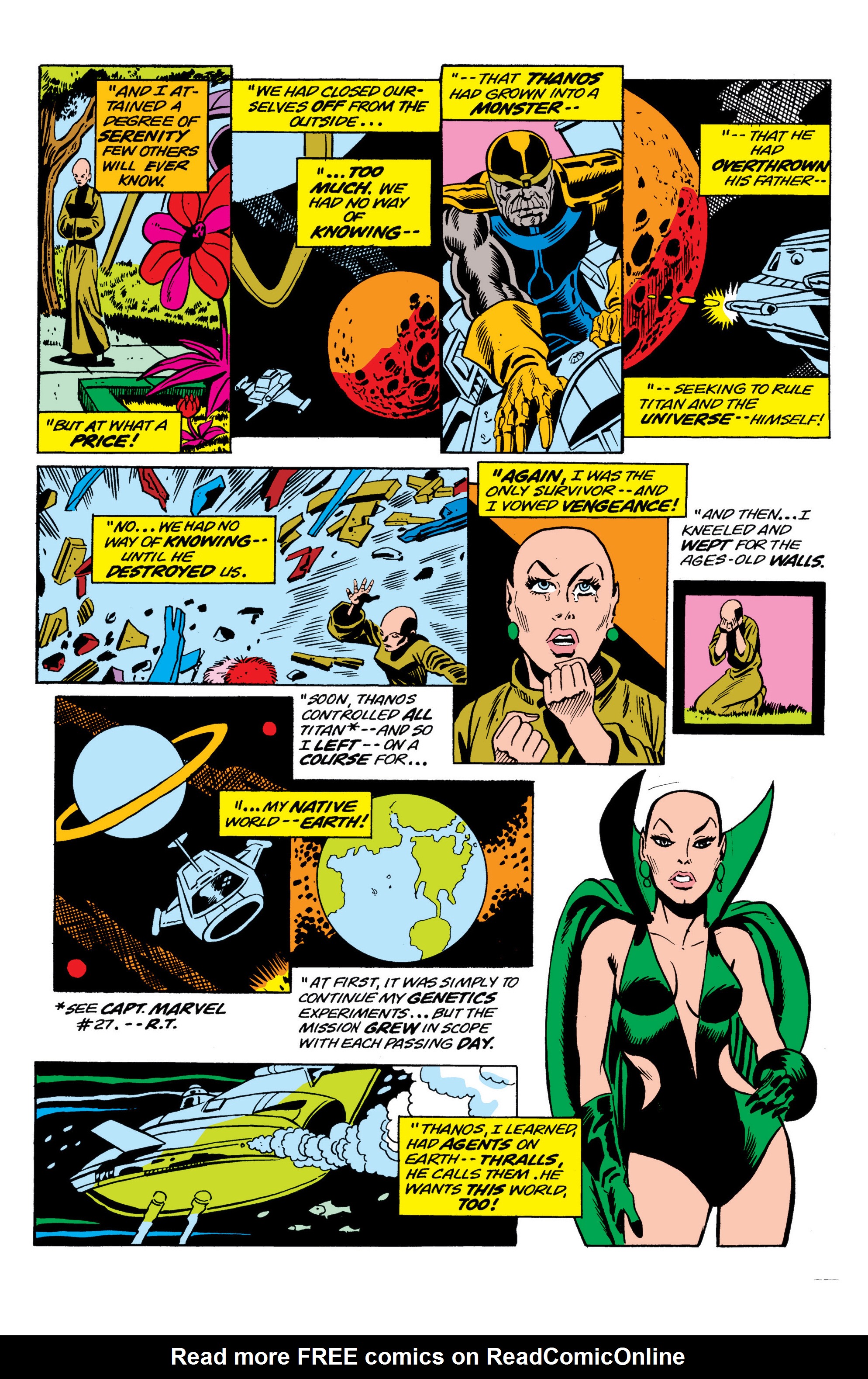 Read online Captain Marvel by Jim Starlin comic -  Issue # TPB (Part 1) - 153