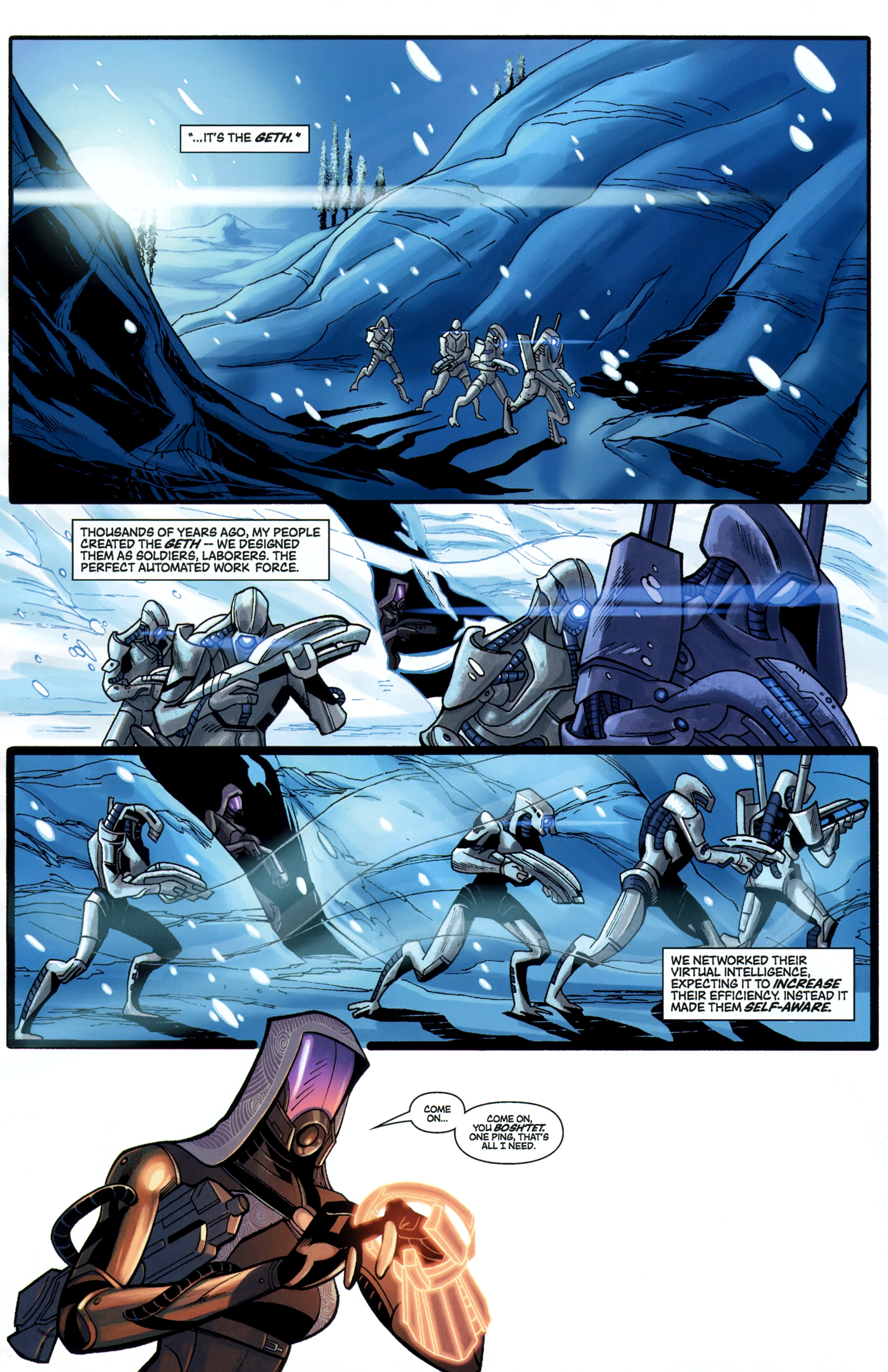 Read online Mass Effect: Homeworlds comic -  Issue #2 - 7