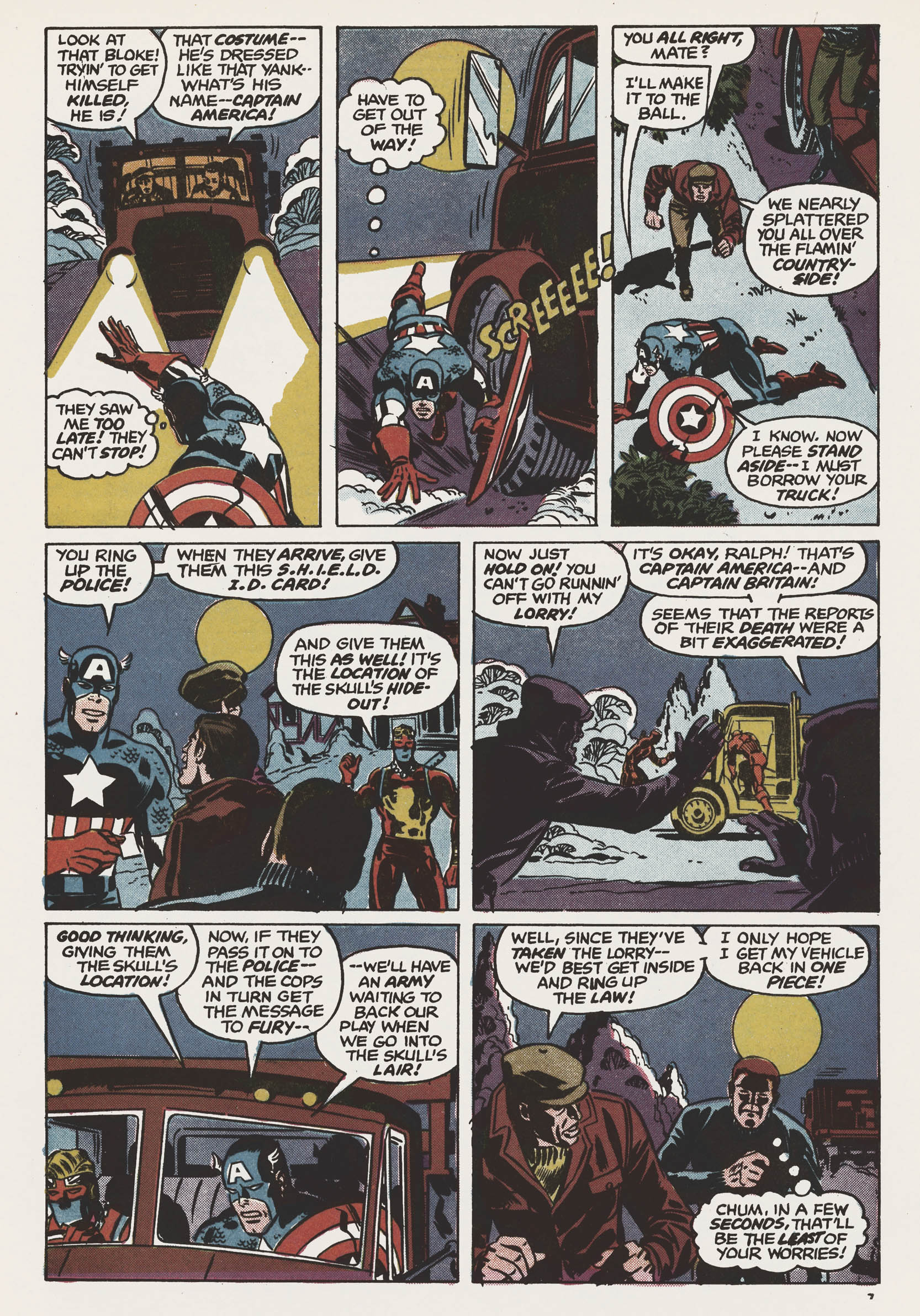 Read online Captain Britain (1976) comic -  Issue #21 - 7