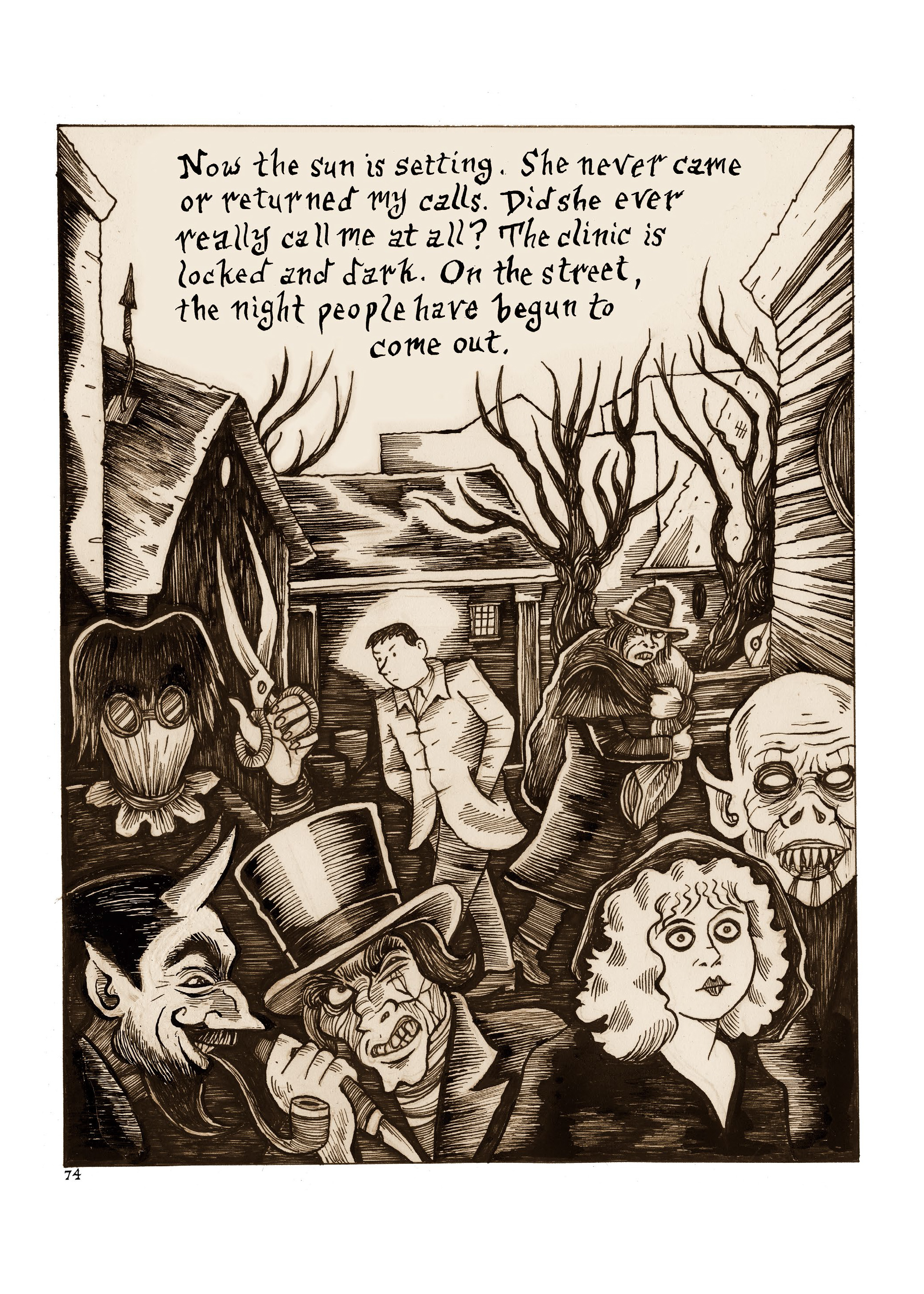 Read online Violenzia and Other Deadly Amusements comic -  Issue # TPB - 75