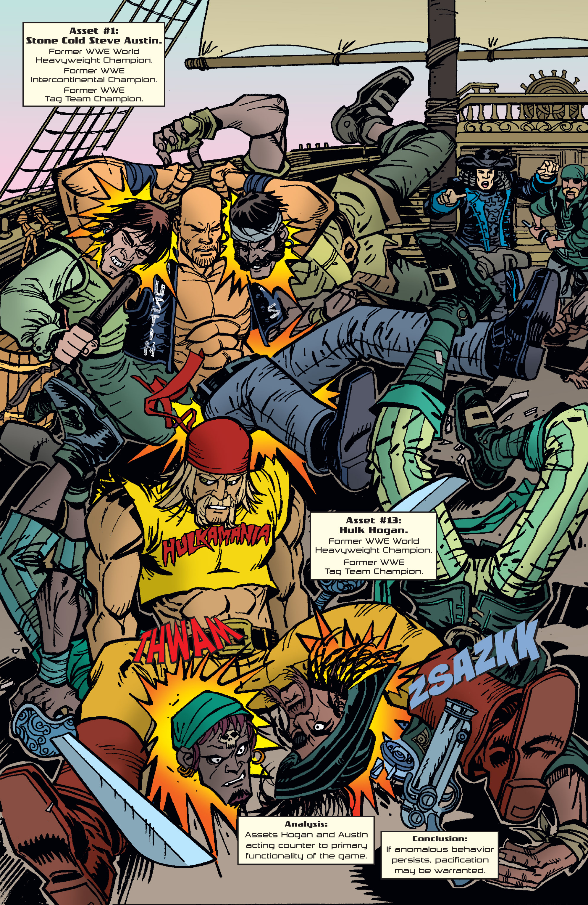 Read online WWE Superstars comic -  Issue #9 - 12