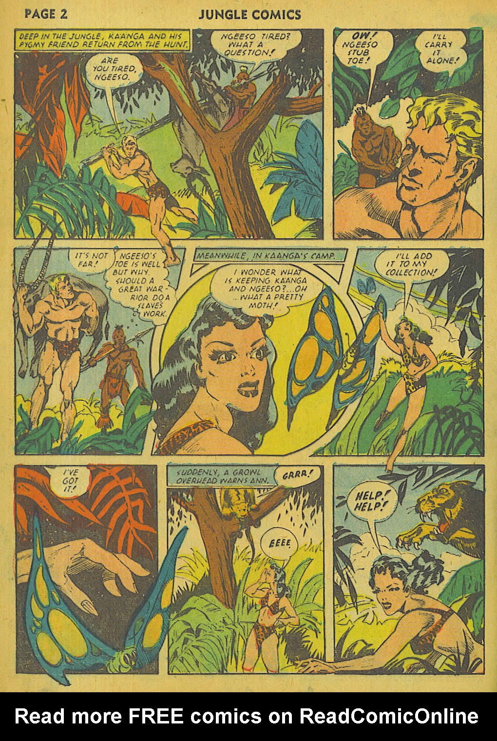 Read online Jungle Comics comic -  Issue #30 - 4