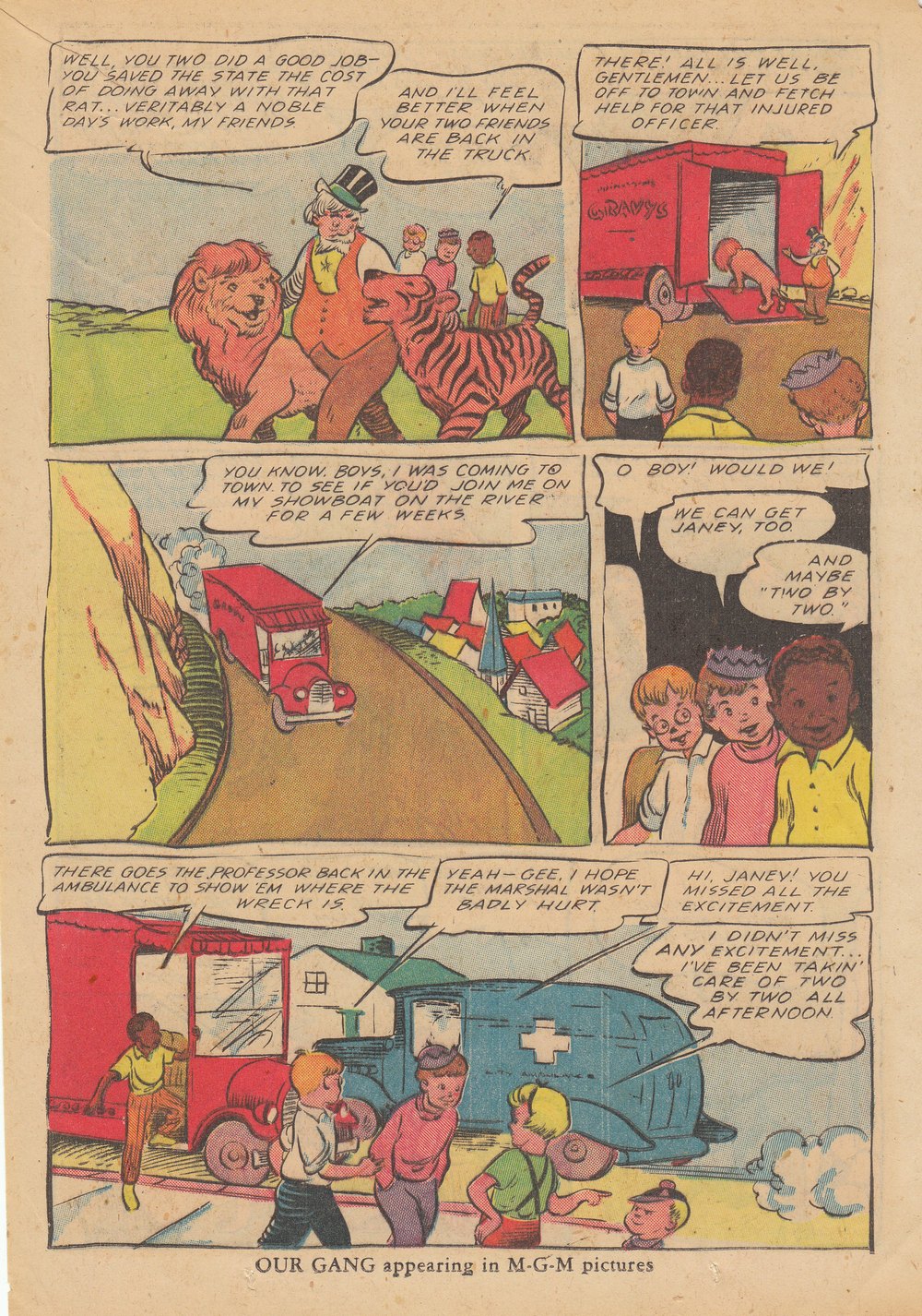Read online Our Gang Comics comic -  Issue #25 - 16