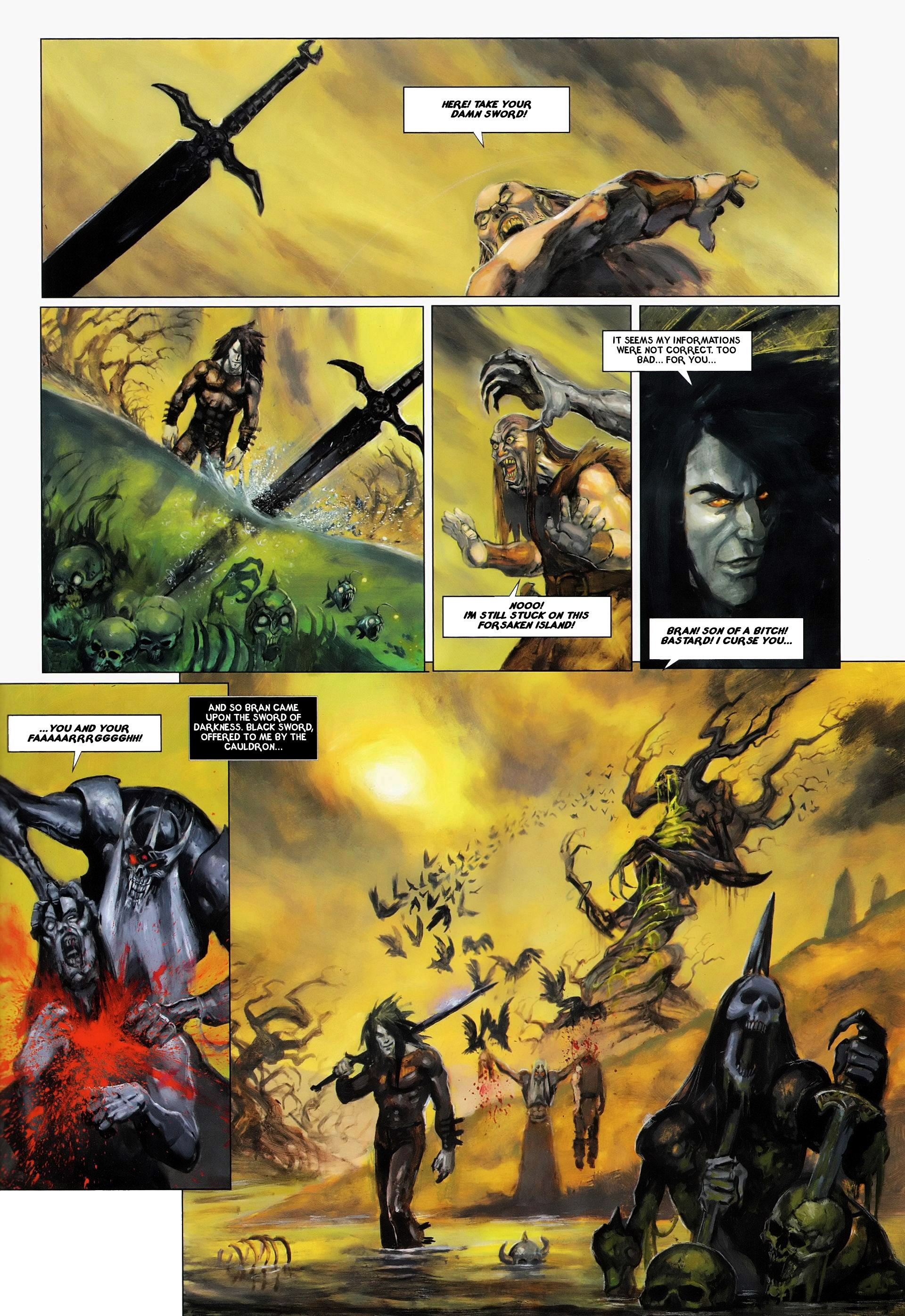 Read online Arawn comic -  Issue #3 - 8