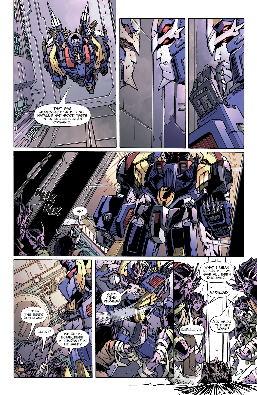 Read online Transformers Galaxies comic Issue 6