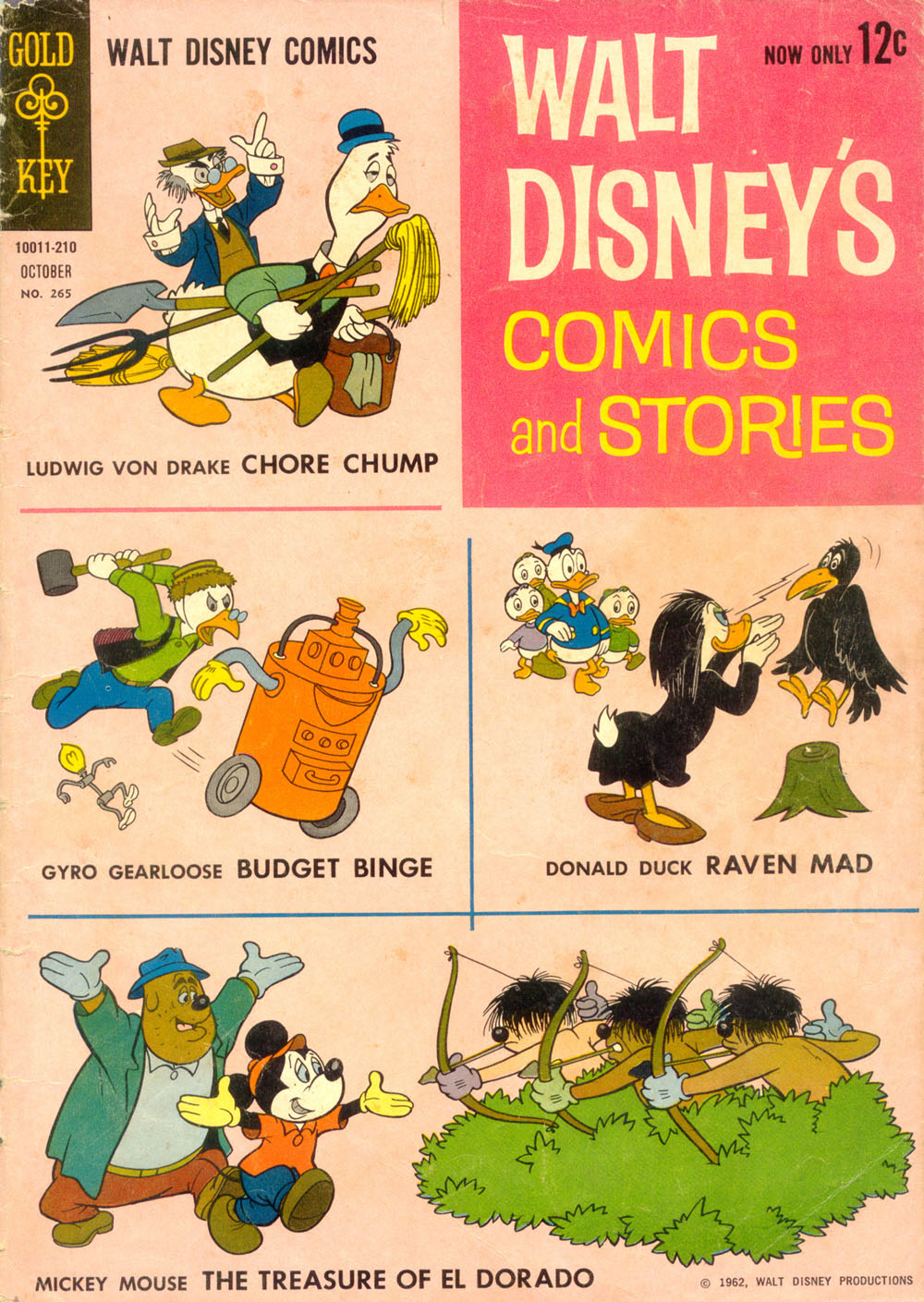 Read online Walt Disney's Comics and Stories comic -  Issue #265 - 1