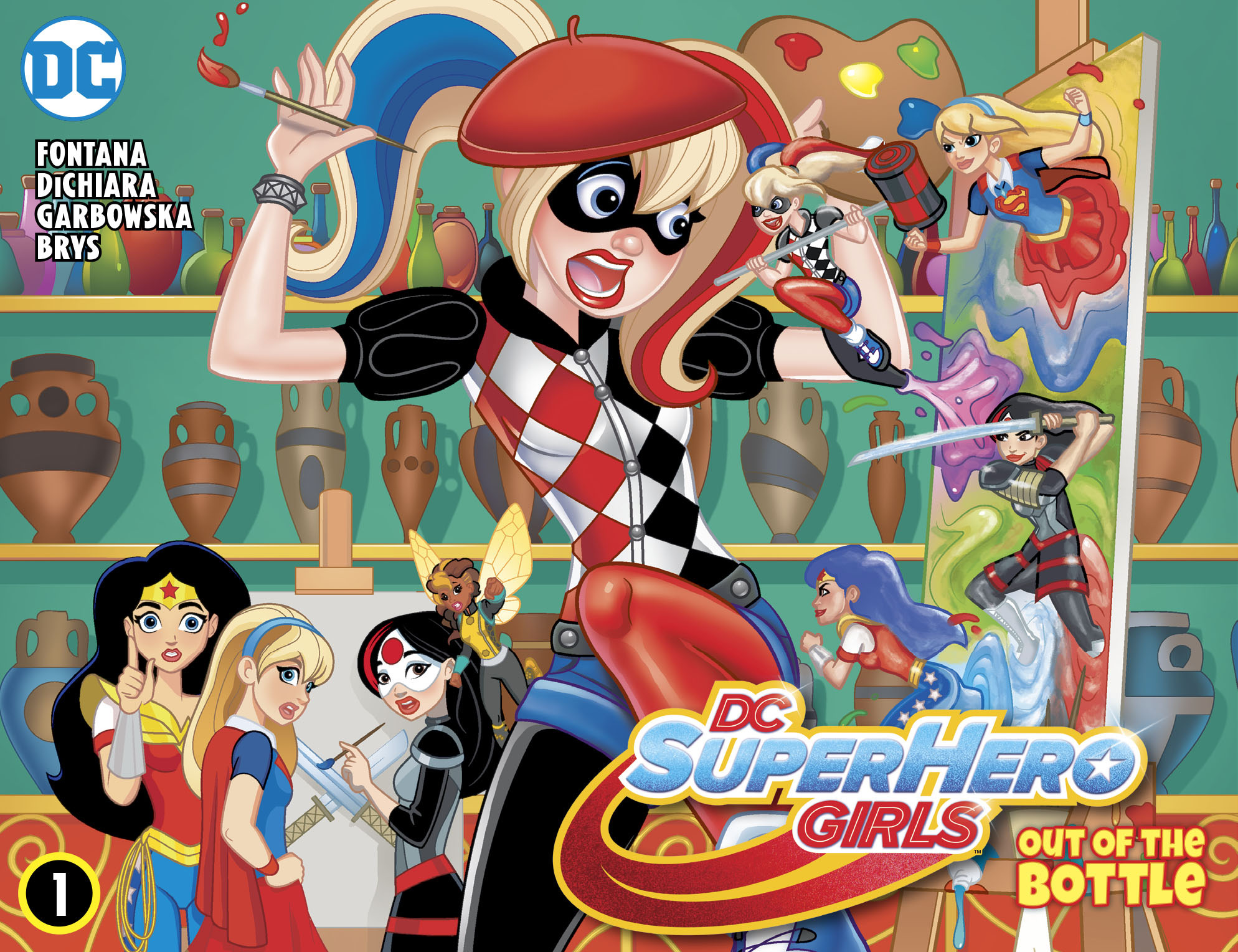 Read online DC Super Hero Girls: Out of the Bottle comic -  Issue #1 - 1