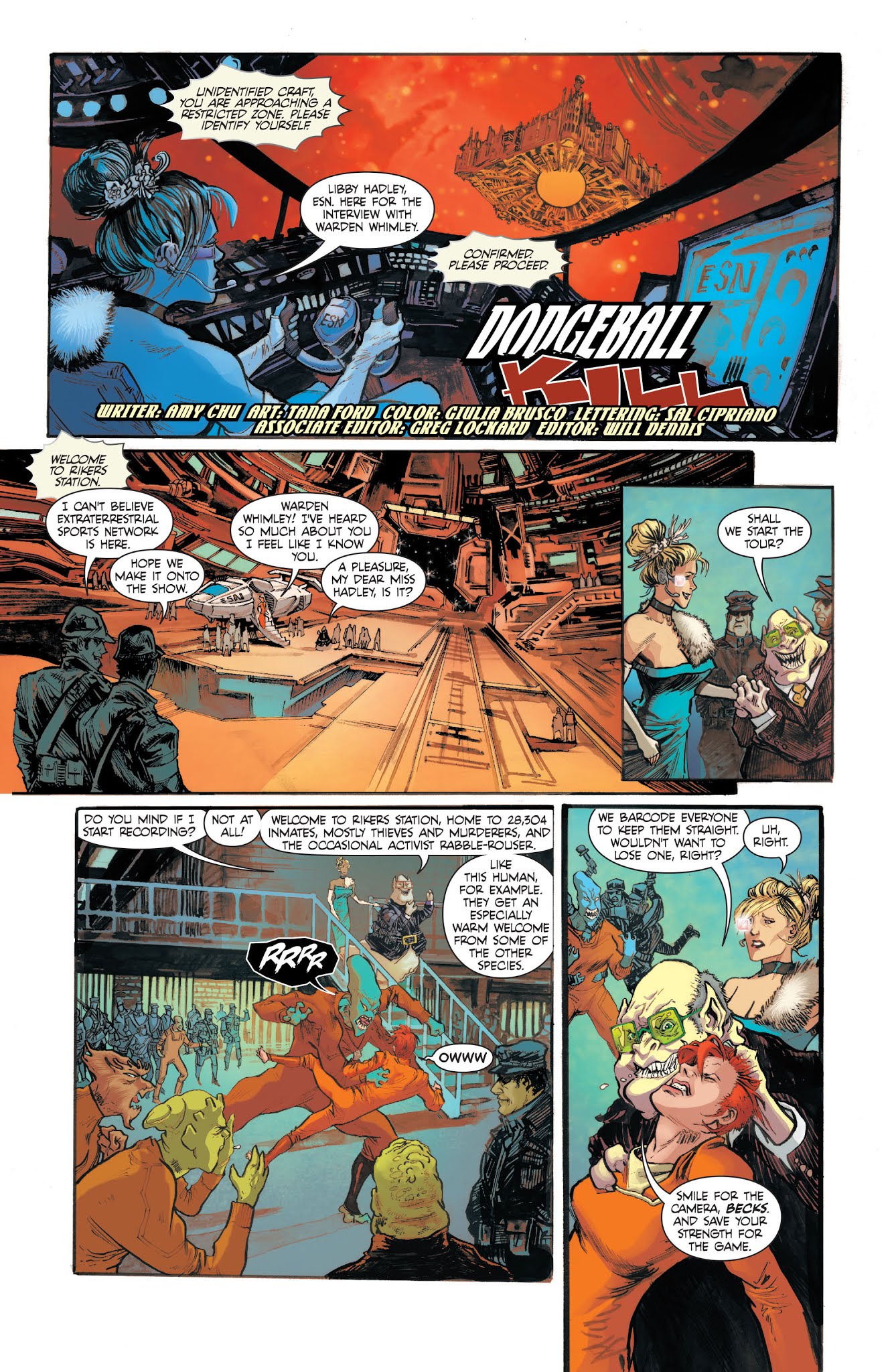 Read online Strange Sports Stories comic -  Issue #1 - 10