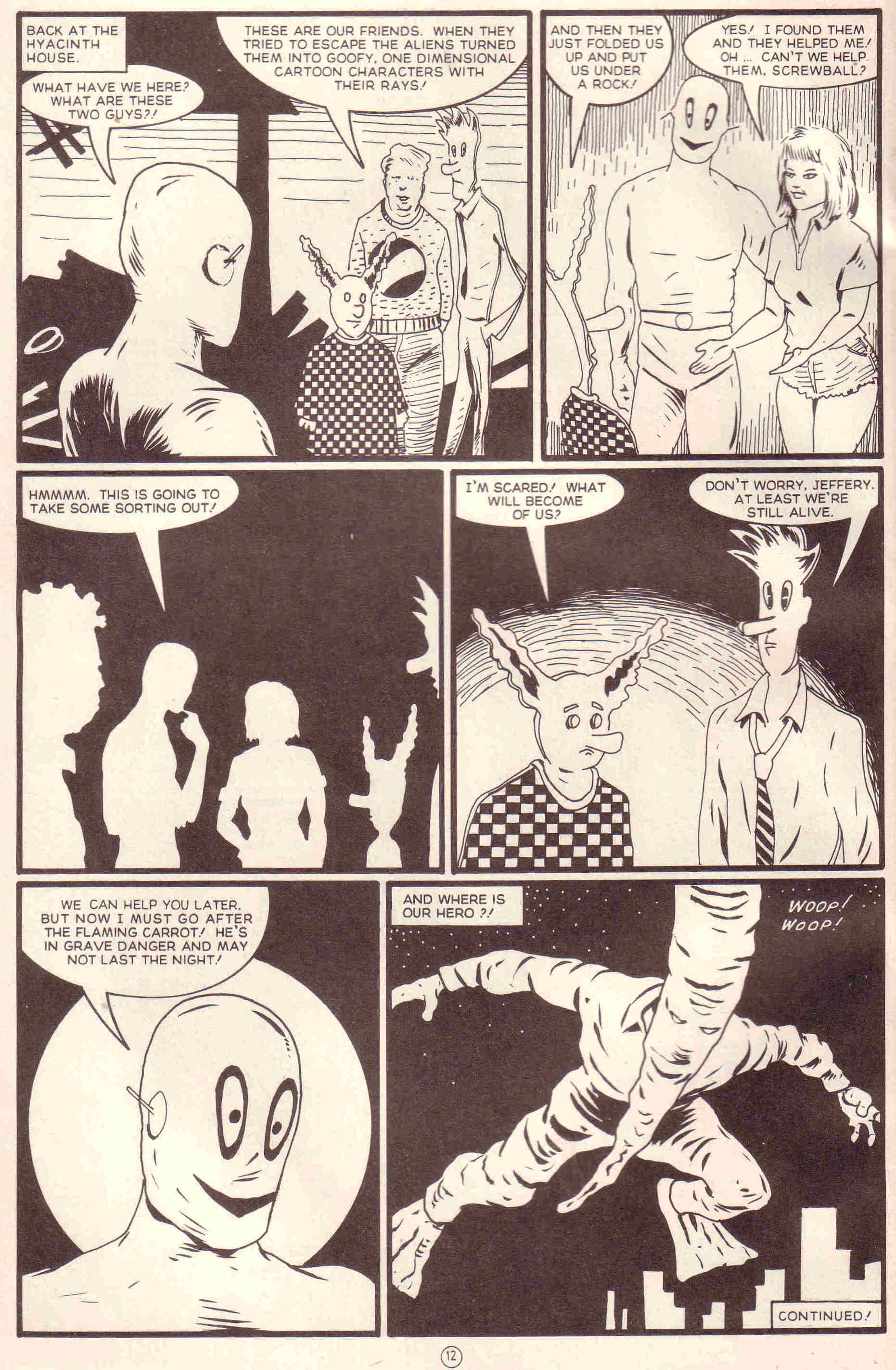 Read online Flaming Carrot Comics (1988) comic -  Issue #24 - 32