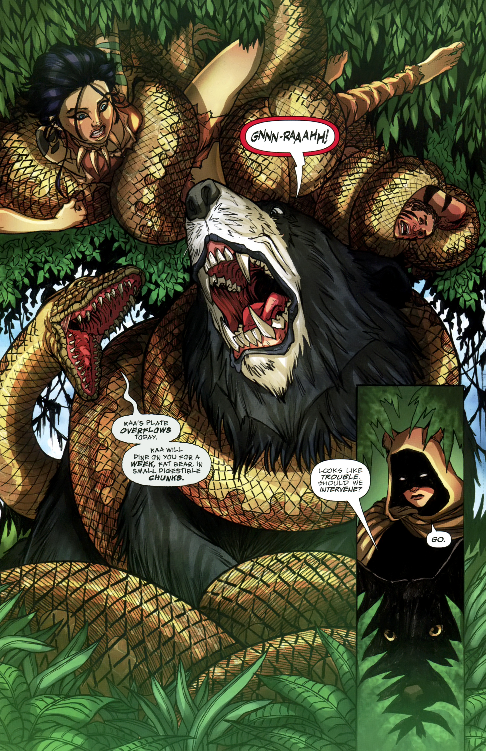 Read online Grimm Fairy Tales presents The Jungle Book comic -  Issue #4 - 10