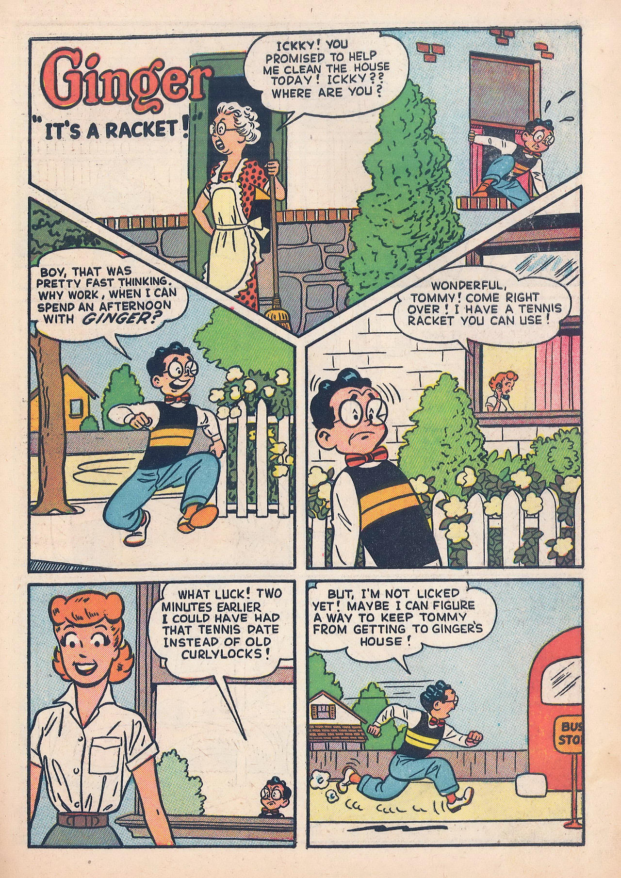 Read online Ginger comic -  Issue #8 - 9