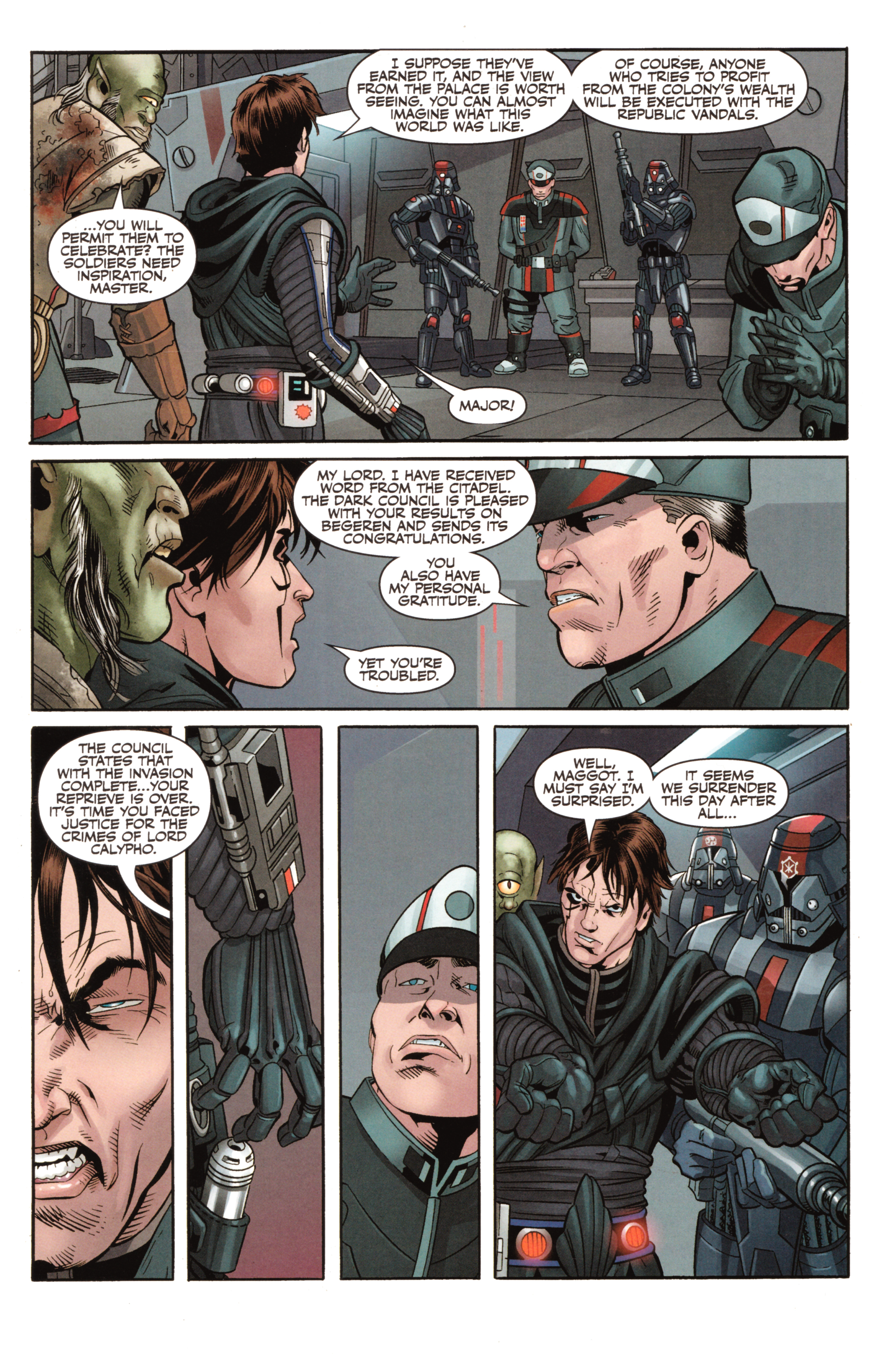 Read online Star Wars: The Old Republic comic -  Issue #4 - 11