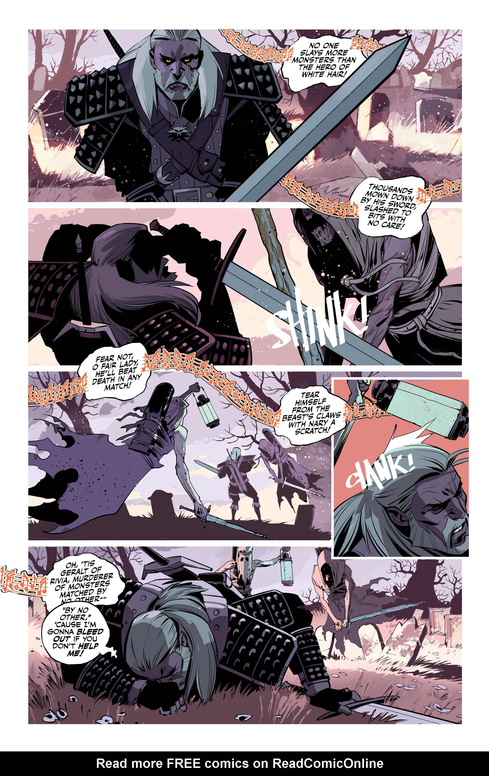 Read online The Witcher: The Ballad of Two Wolves comic -  Issue #1 - 3