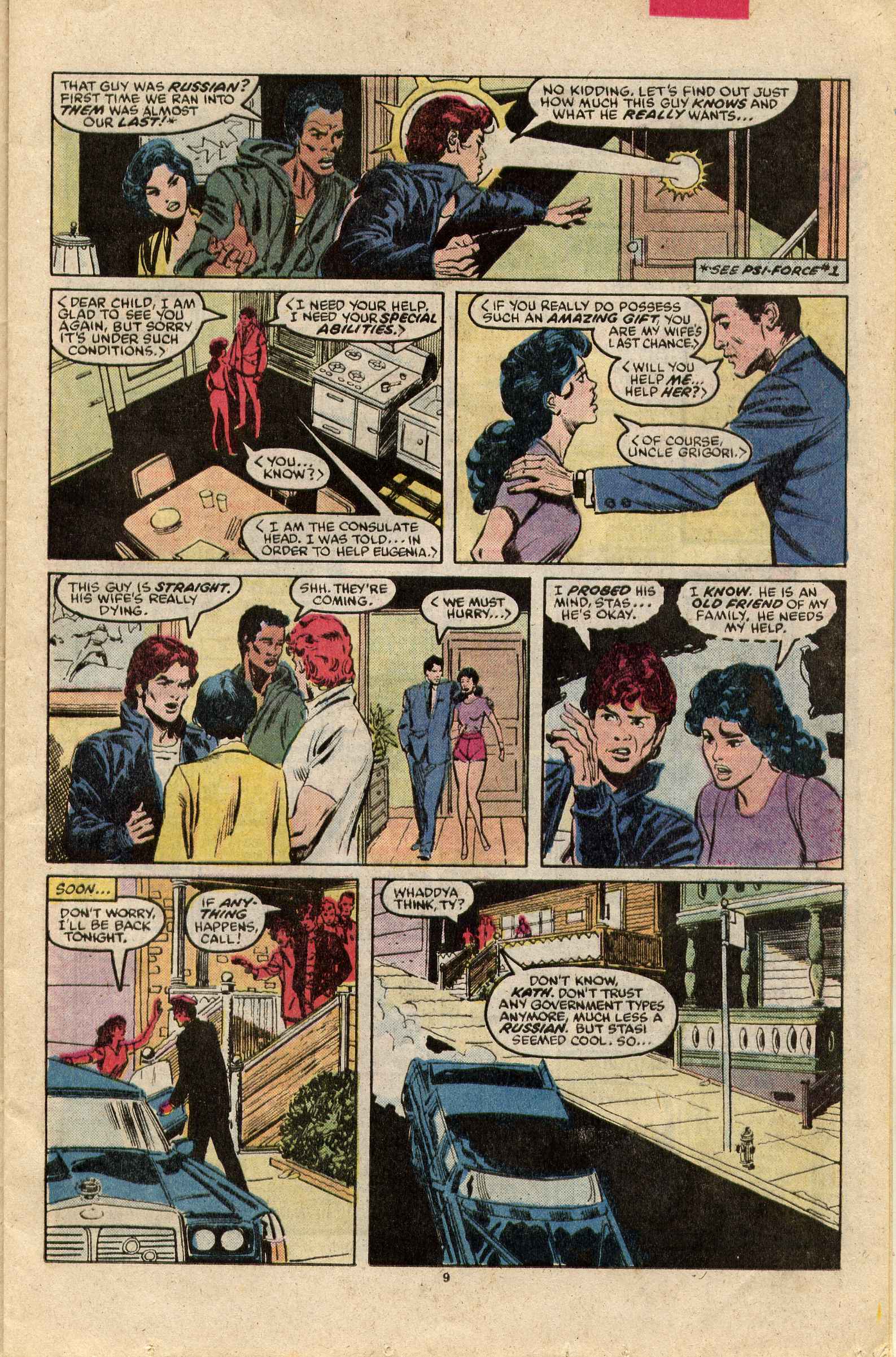 Read online Psi-Force comic -  Issue #13 - 10