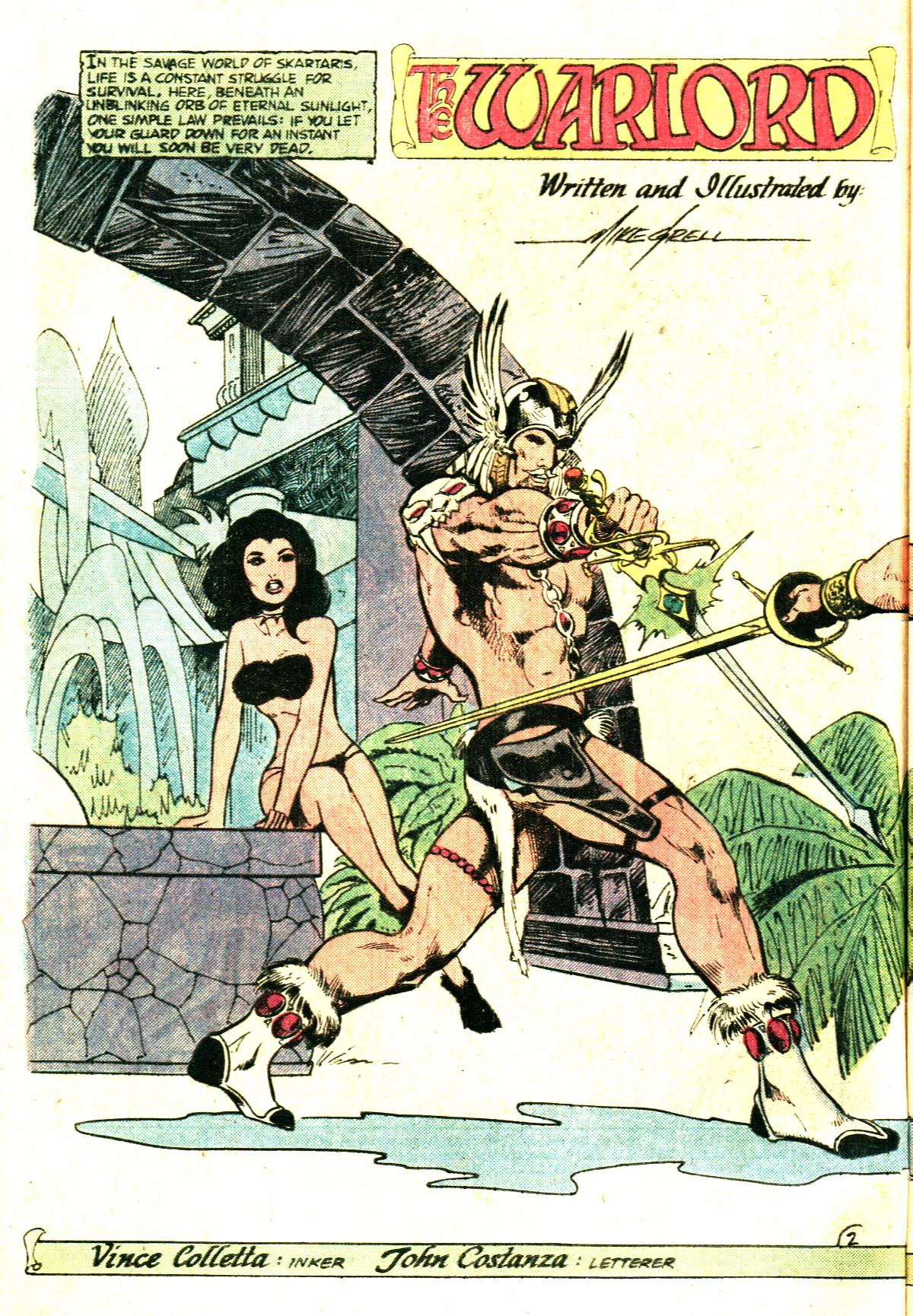 Read online Warlord (1976) comic -  Issue #40 - 3