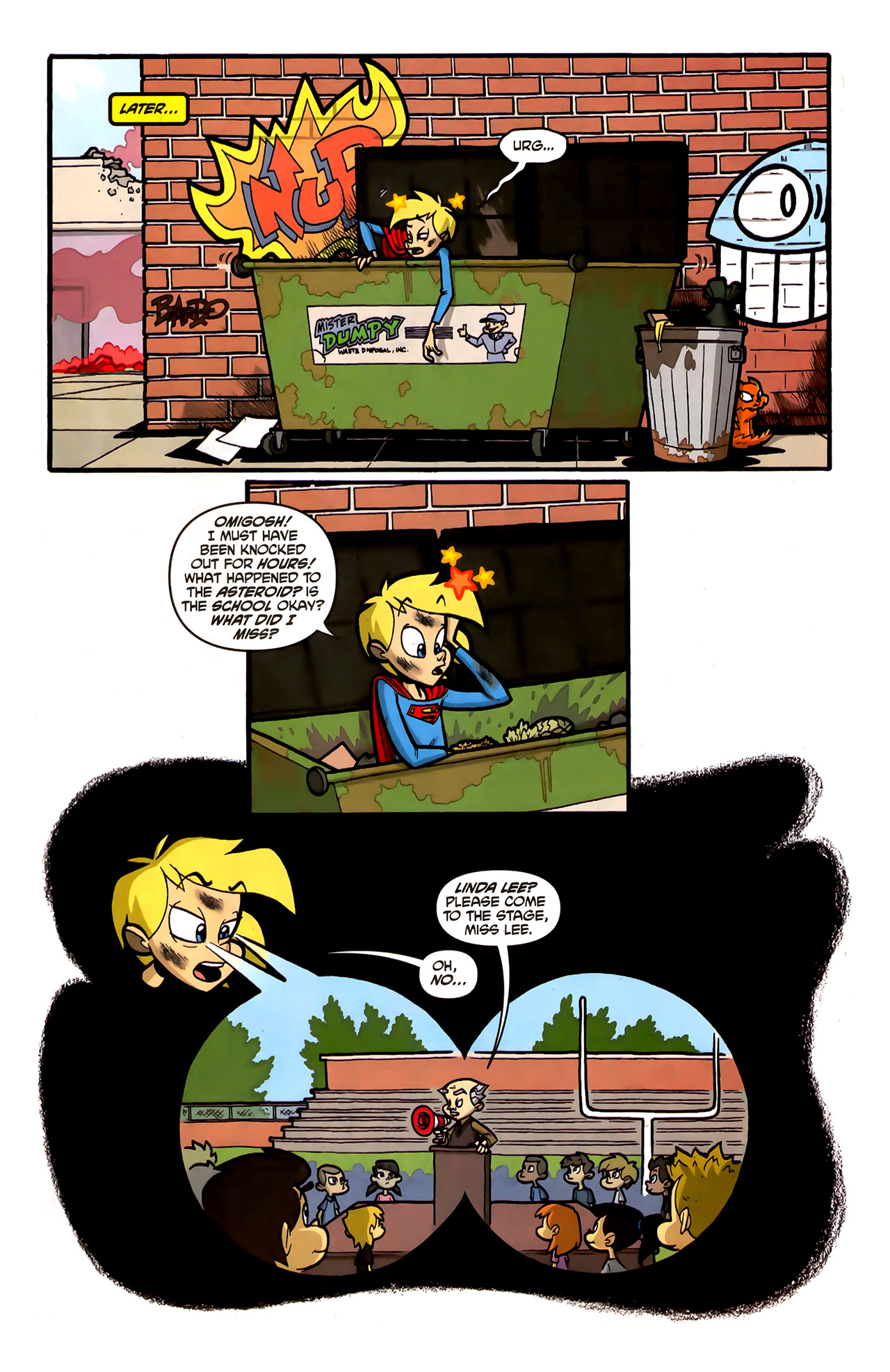 Read online Supergirl: Cosmic Adventures in the 8th Grade comic -  Issue #3 - 6