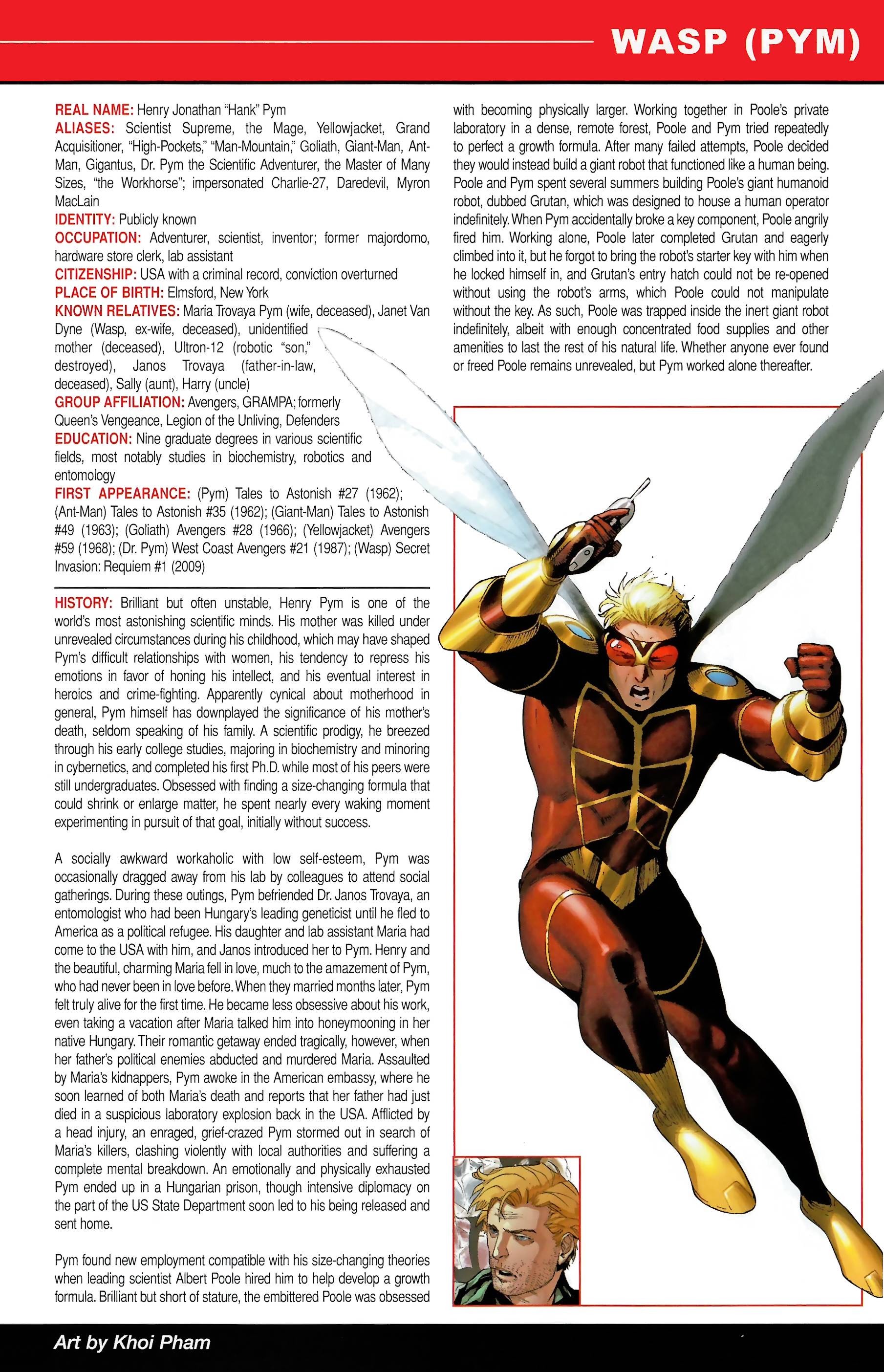 Read online Official Handbook of the Marvel Universe A to Z comic -  Issue # TPB 13 (Part 1) - 55