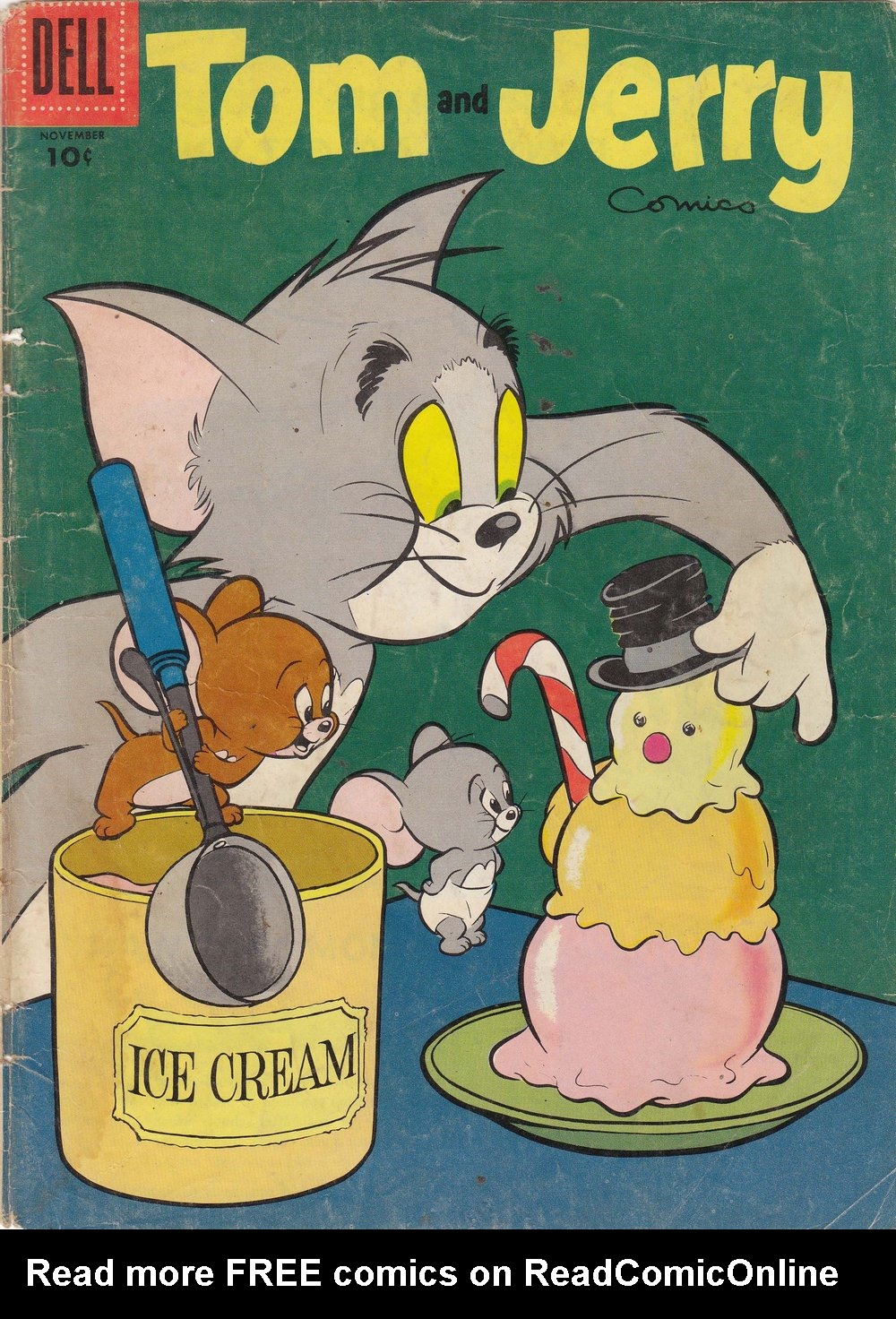 Read online Tom & Jerry Comics comic -  Issue #136 - 1