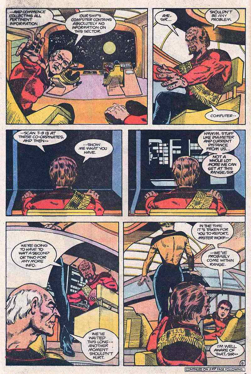 Read online Star Trek: The Next Generation (1988) comic -  Issue #1 - 7