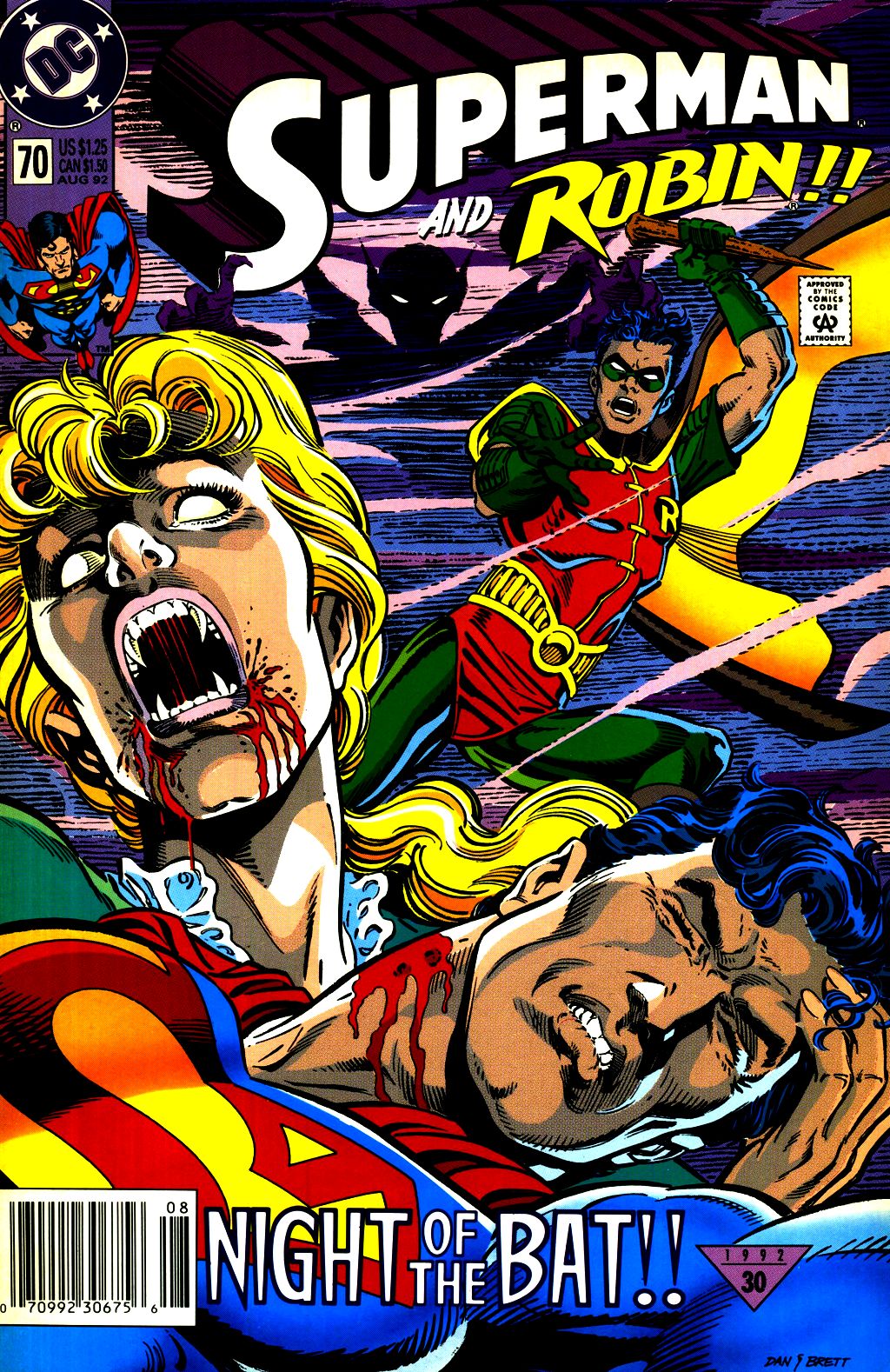 Read online Superman (1987) comic -  Issue #70 - 1