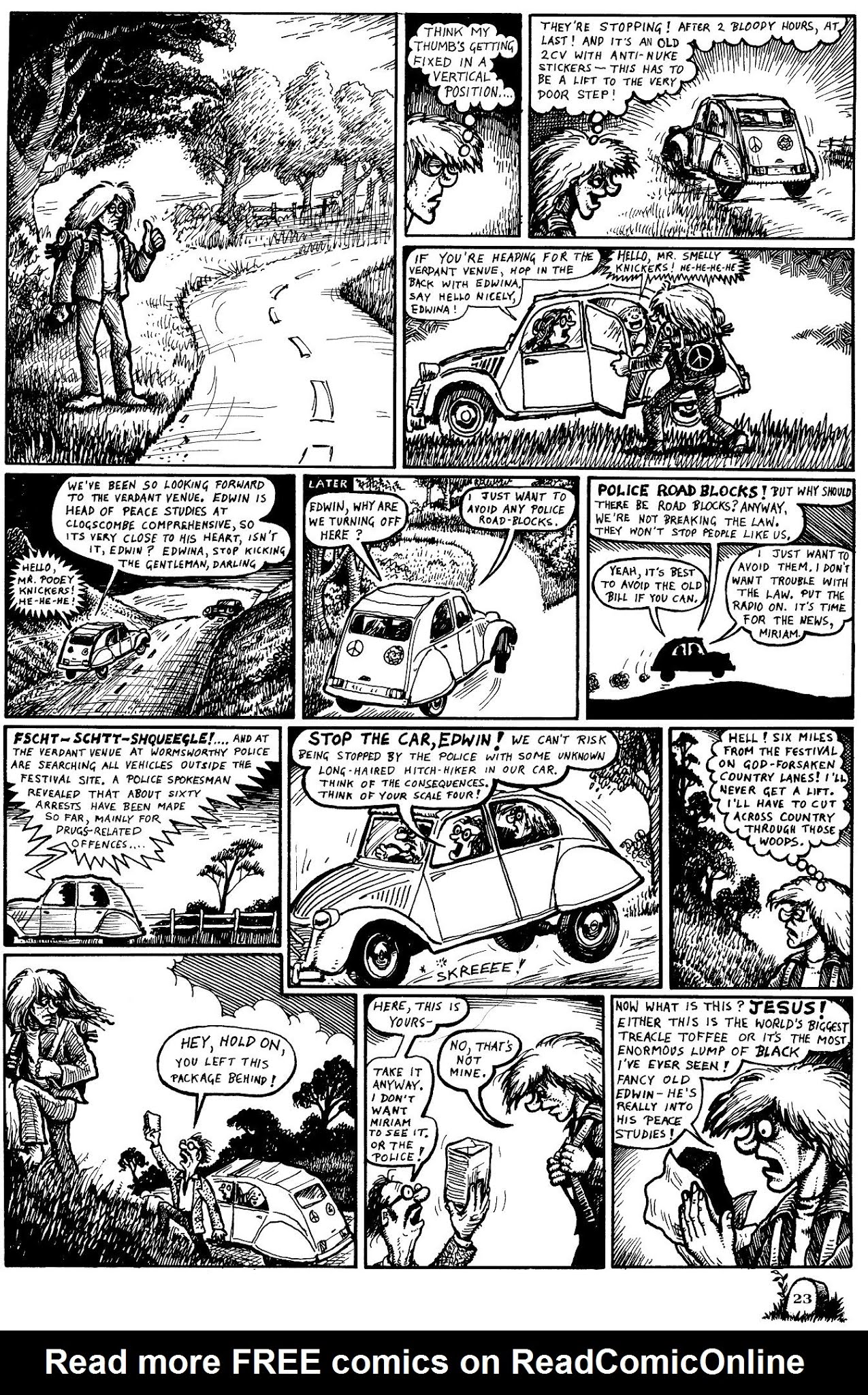Read online Russell: The Saga of a Peaceful Man comic -  Issue #1 - 21