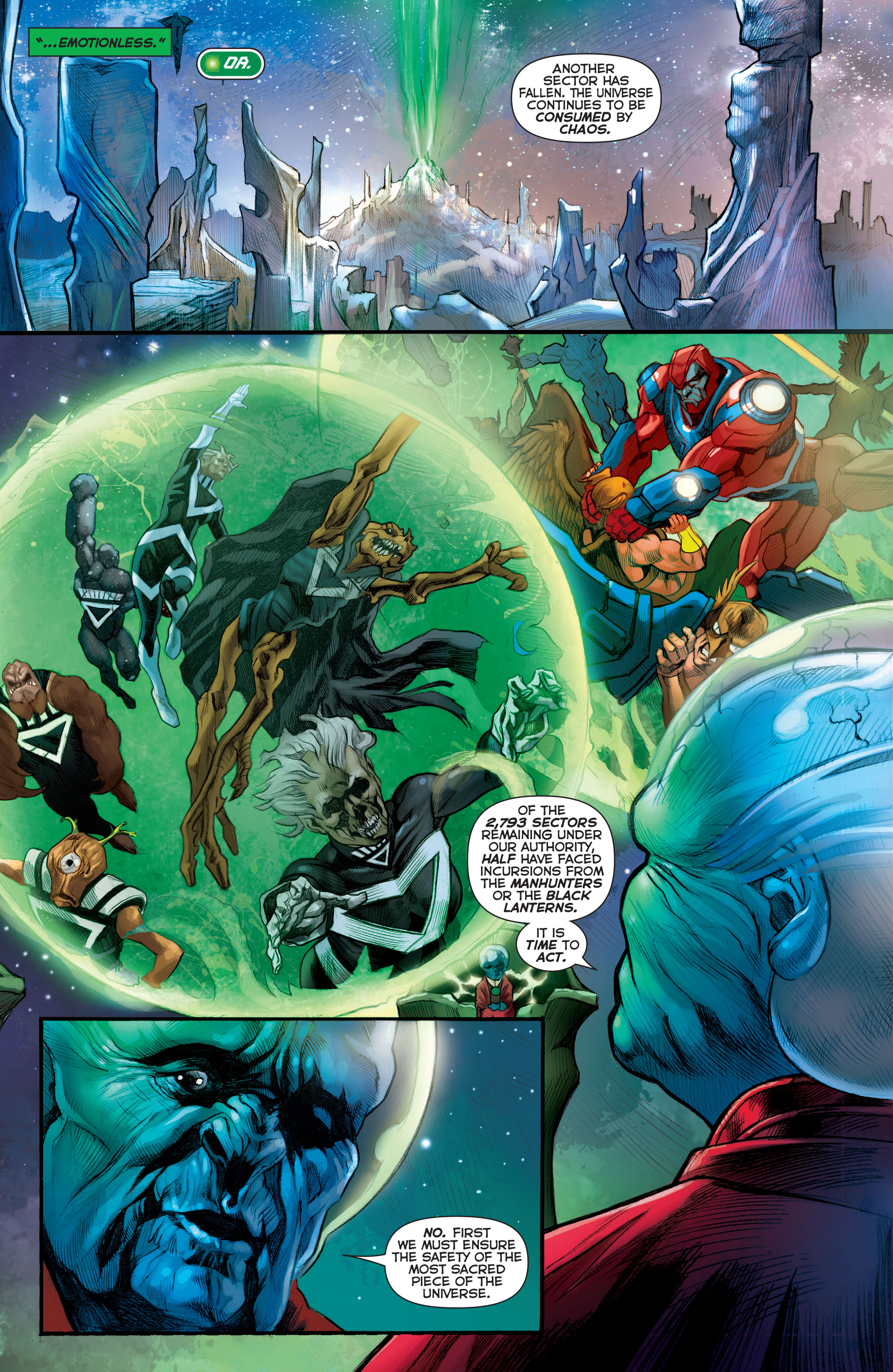 Read online Flashpoint: Abin Sur - The Green Lantern comic -  Issue #1 - 10
