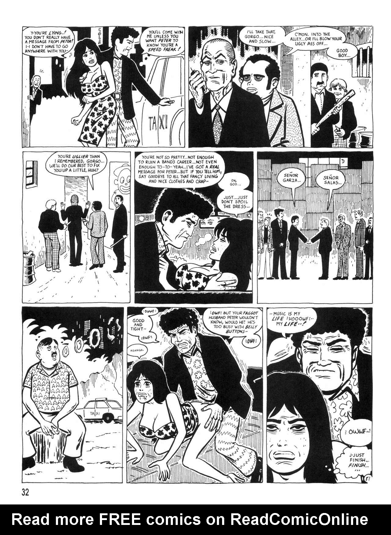 Read online Love and Rockets (1982) comic -  Issue #35 - 34