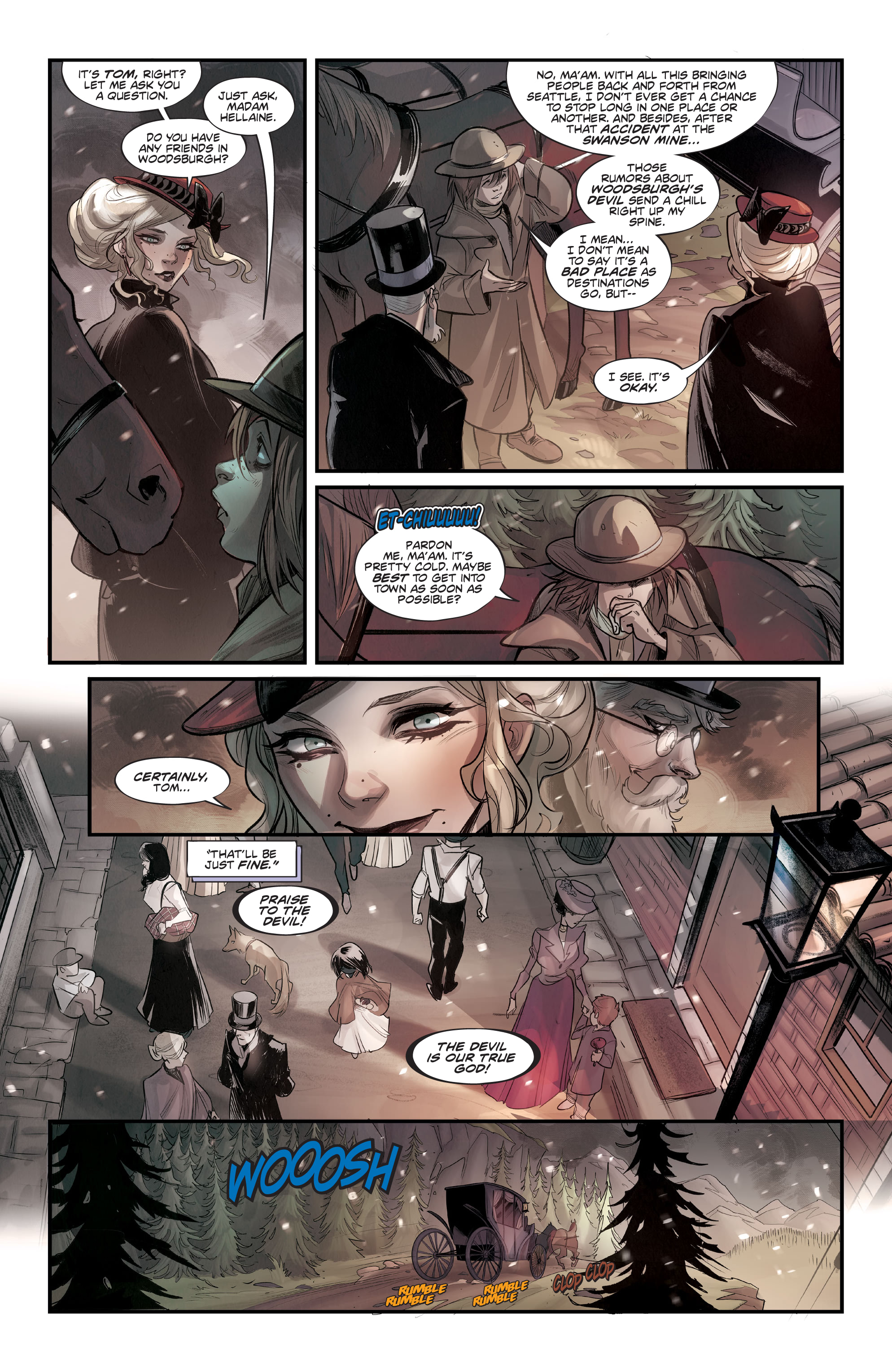 Read online Mirka Andolfo's Mercy comic -  Issue #1 - 14