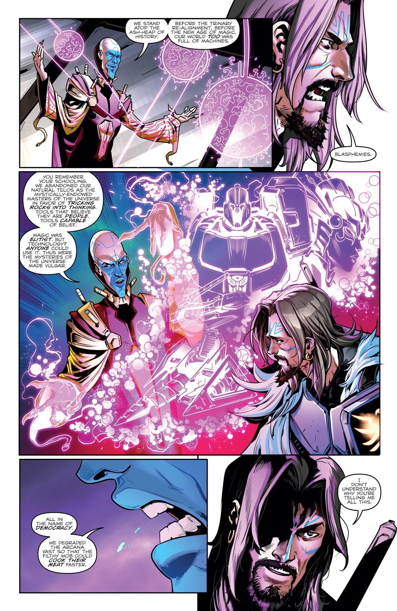 Read online Transformers vs. Visionaries comic -  Issue #4 - 12