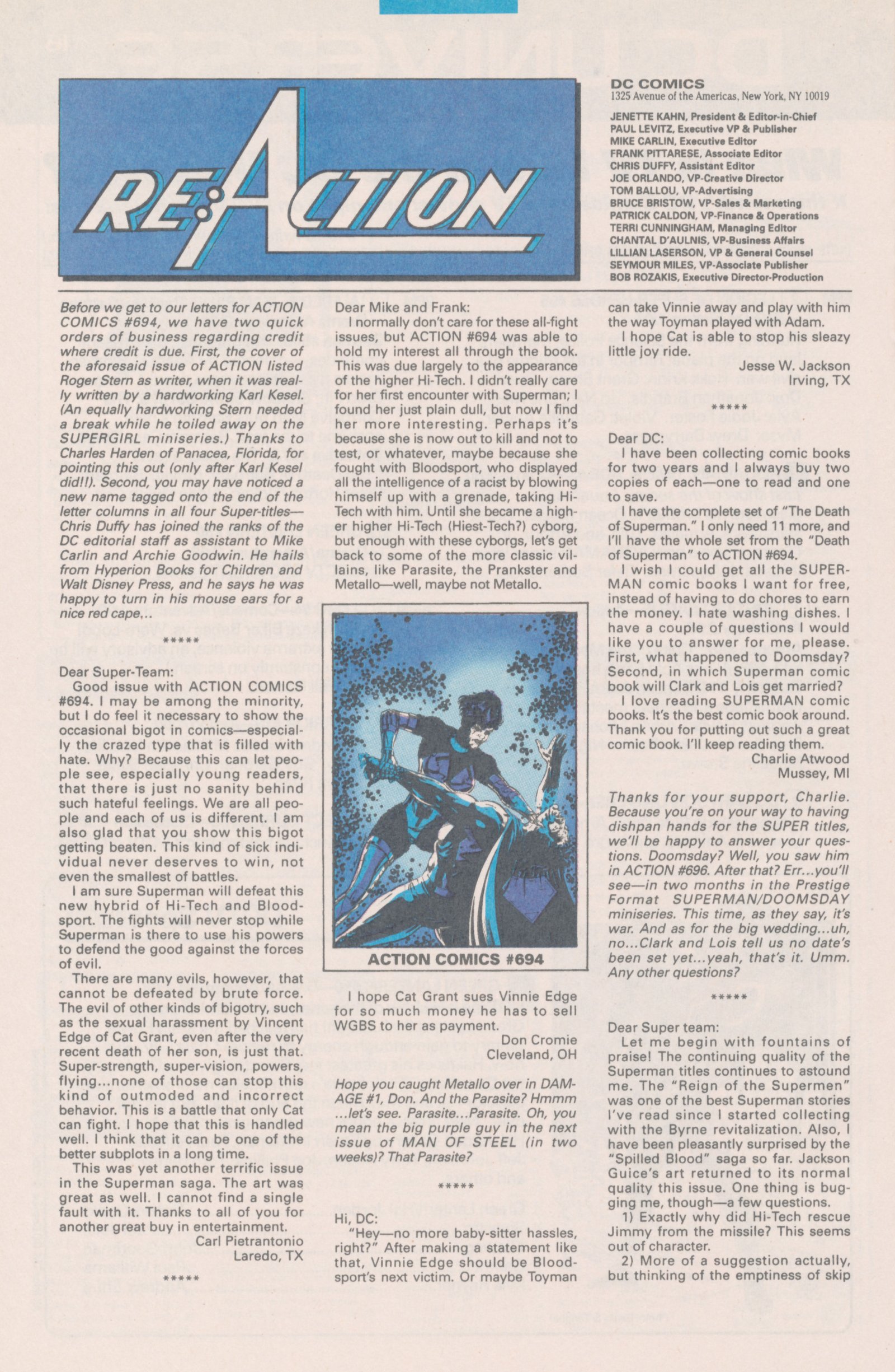 Read online Action Comics (1938) comic -  Issue #698 - 29
