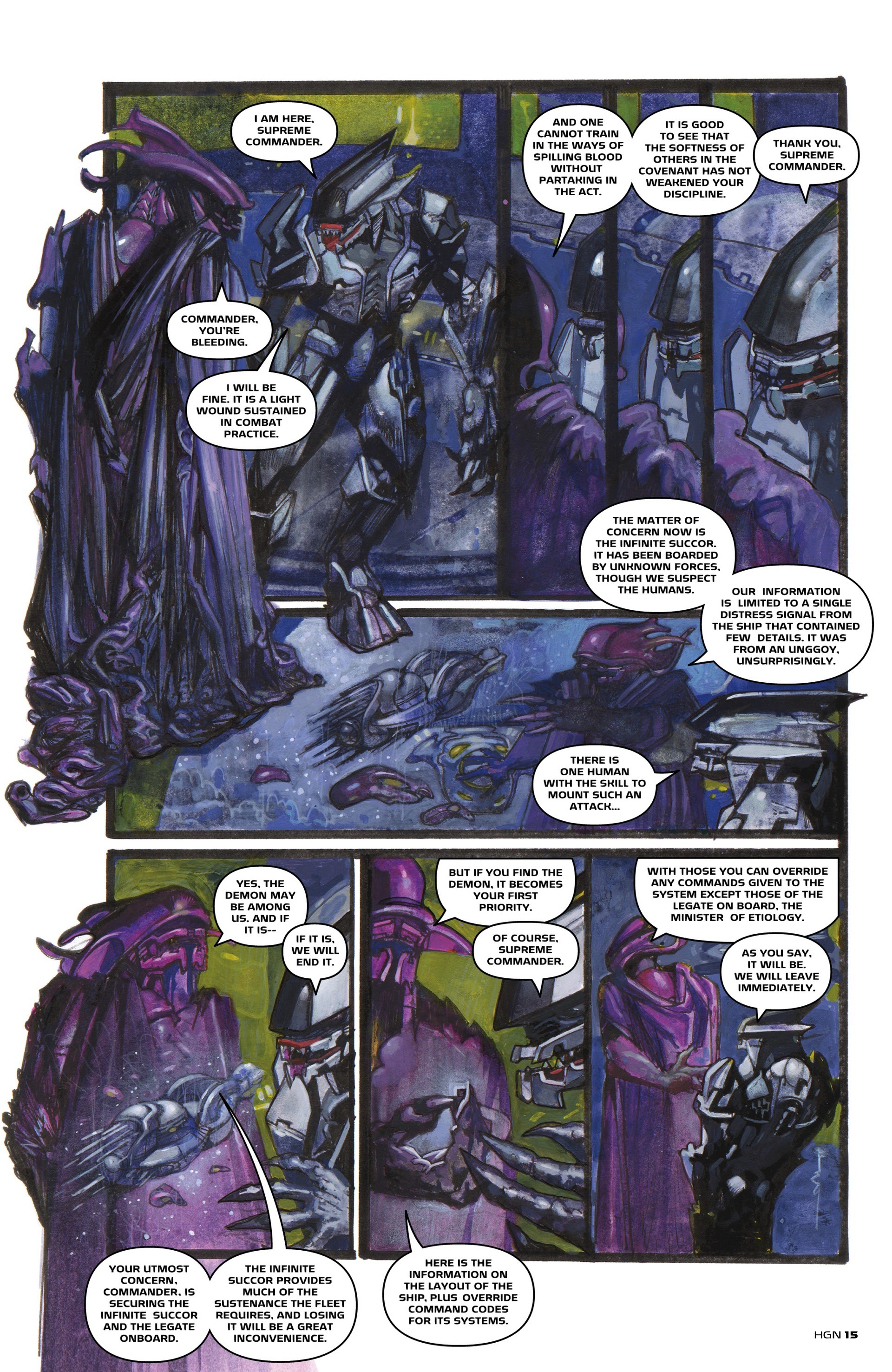 Read online Halo Graphic Novel (2021) comic -  Issue # TPB - 15