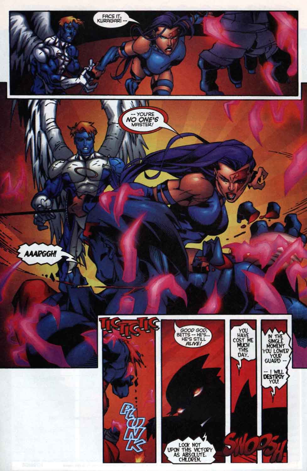Read online Psylocke & Archangel Crimson Dawn comic -  Issue #4 - 24