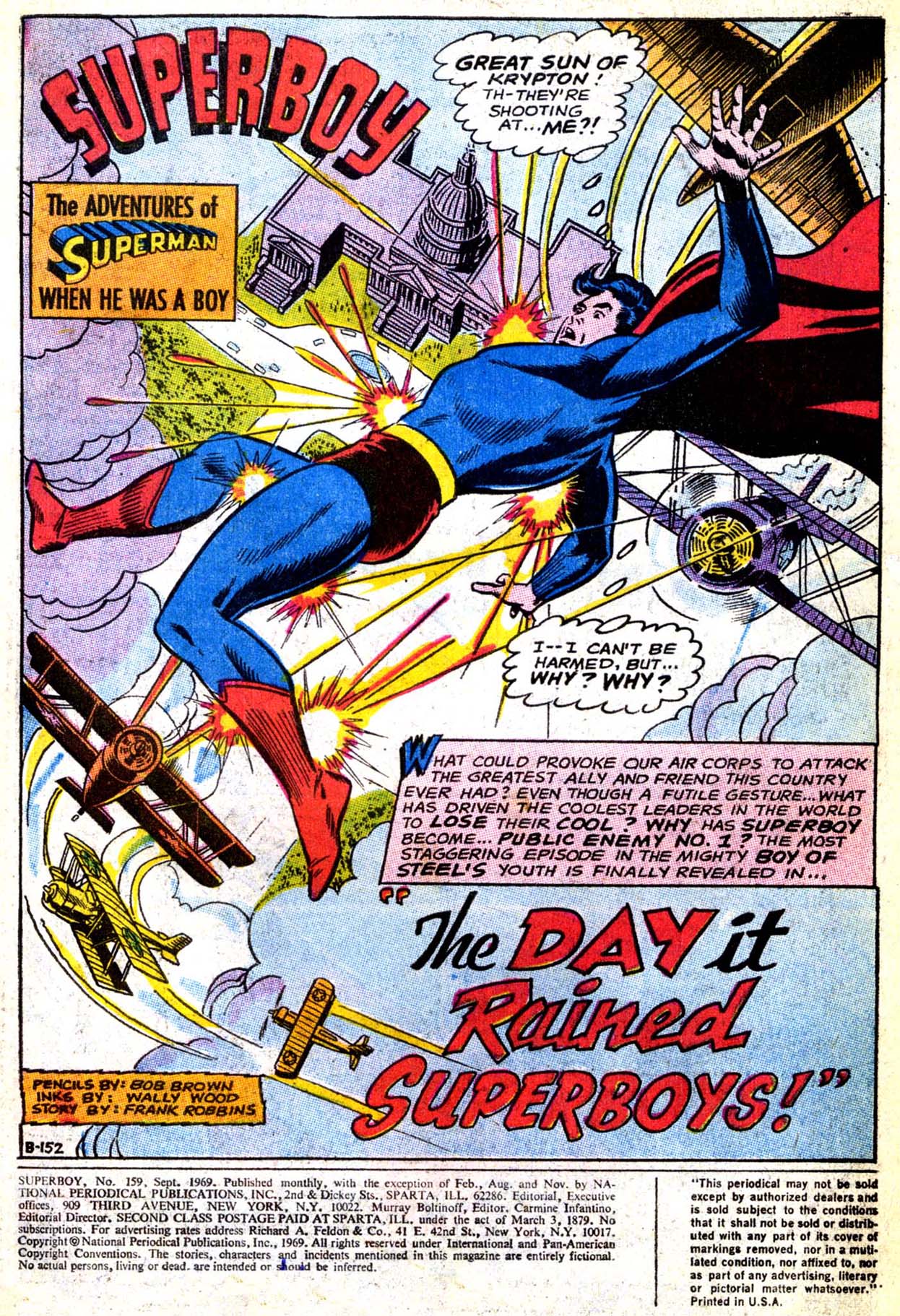 Read online Superboy (1949) comic -  Issue #159 - 2