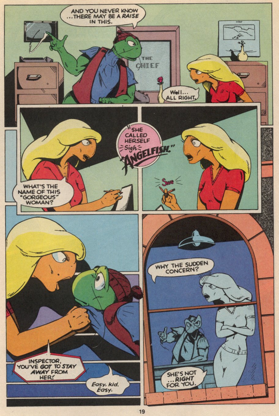 Read online Fish Police comic -  Issue #1 - 16