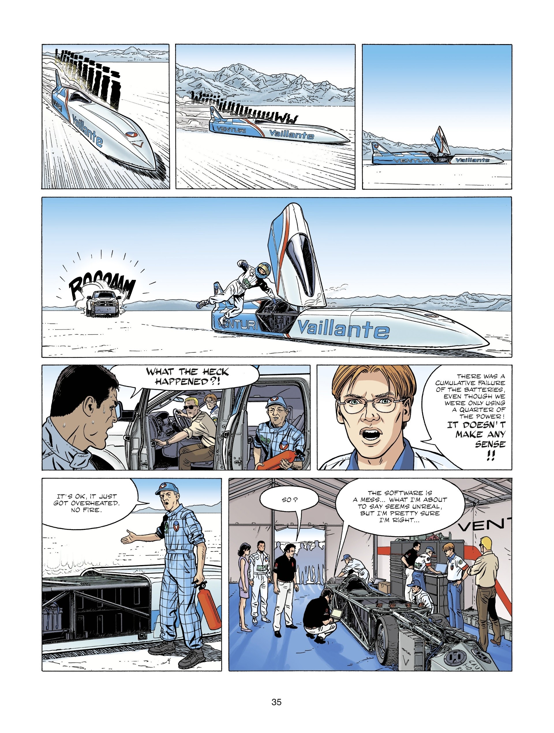 Read online Michel Vaillant comic -  Issue #2 - 35