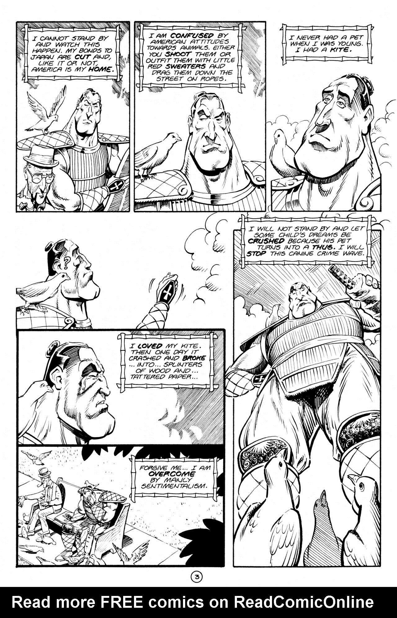 Read online Paul the Samurai (1992) comic -  Issue #3 - 5