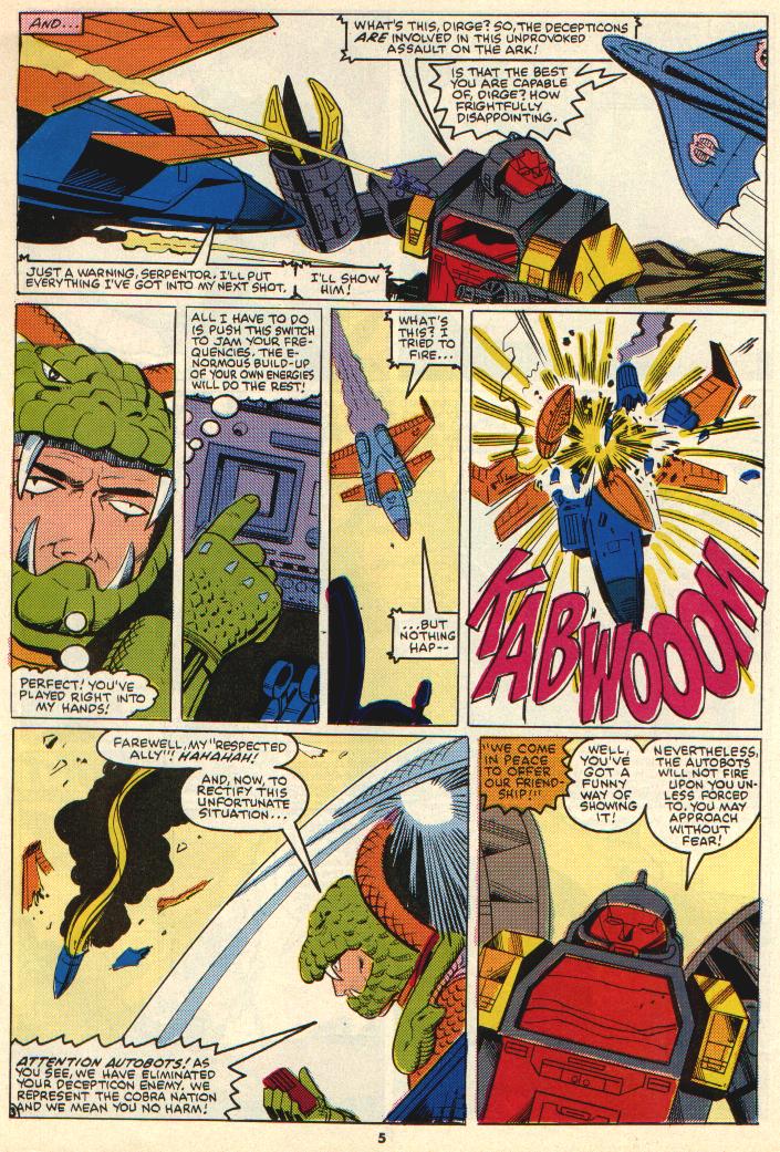 Read online The Transformers (UK) comic -  Issue #276 - 4