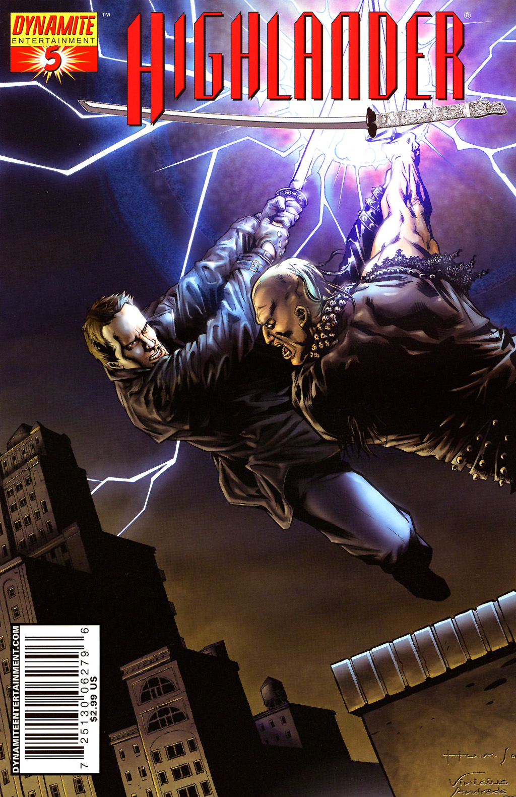 Read online Highlander comic -  Issue #5 - 1