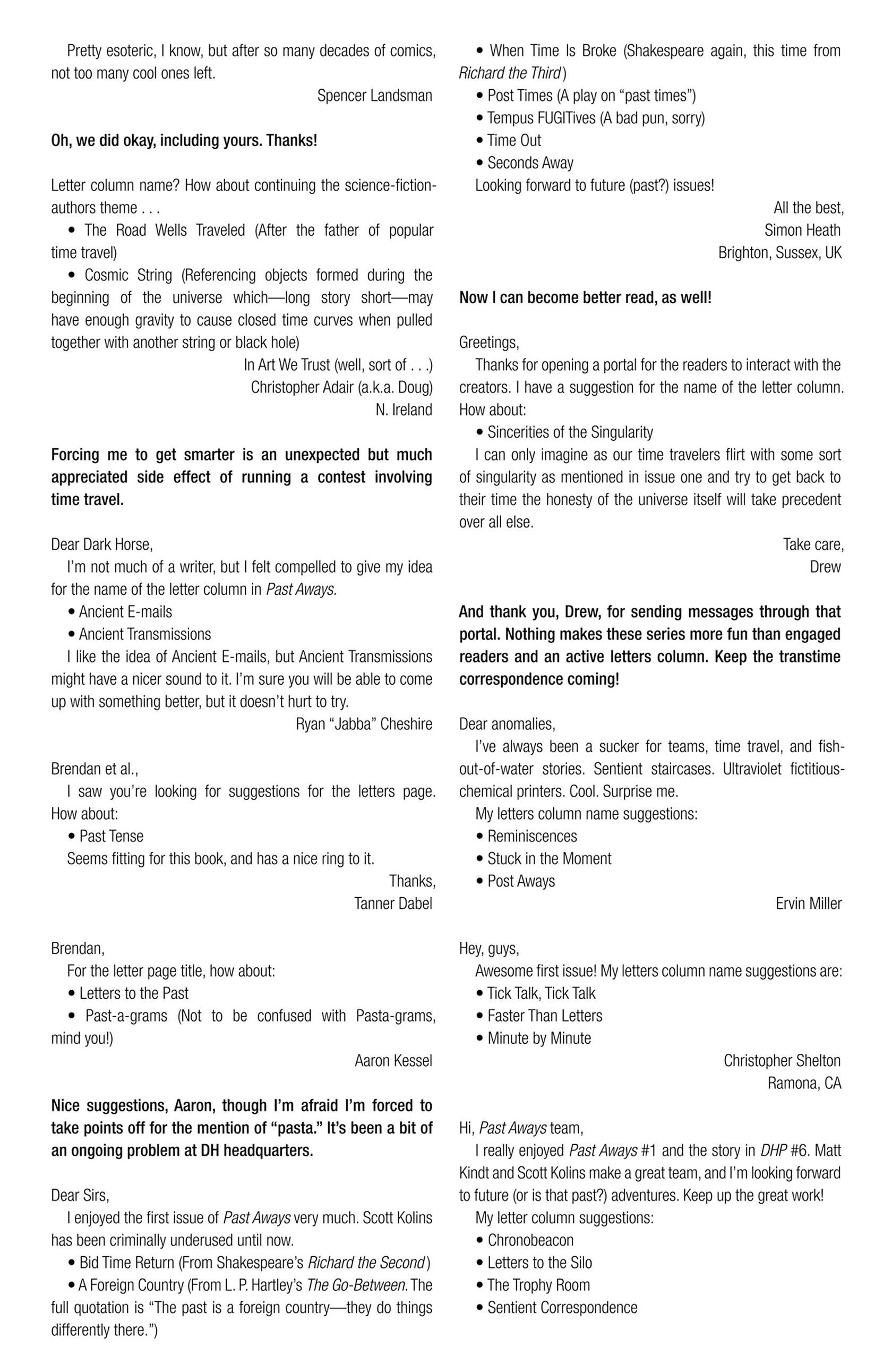 Read online Past Aways comic -  Issue #4 - 26