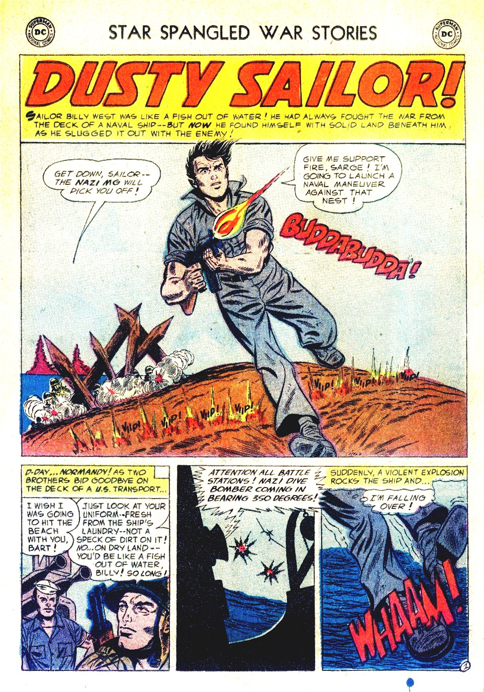 Read online Star Spangled War Stories (1952) comic -  Issue #52 - 11